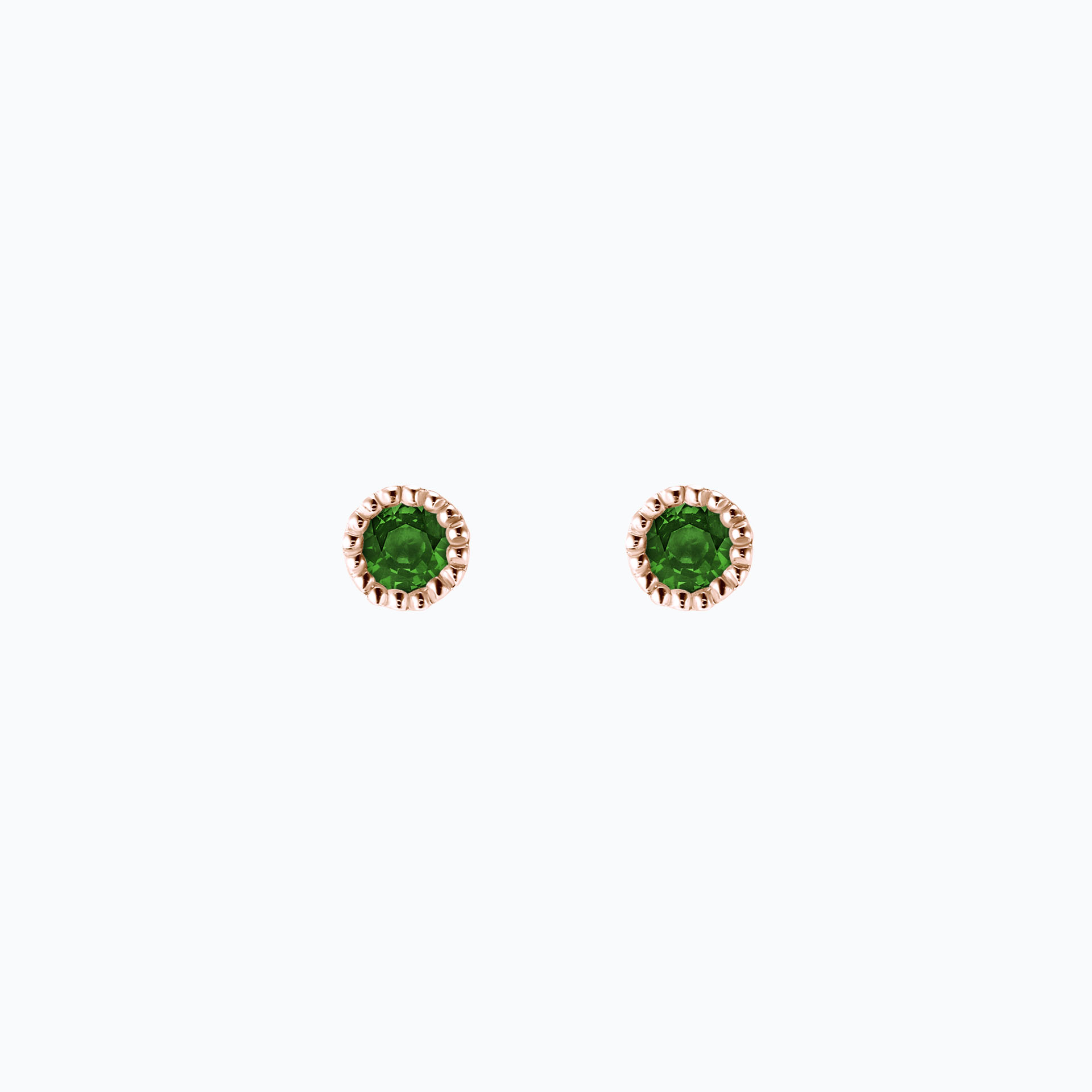 Boucles Faustine Tsavorite