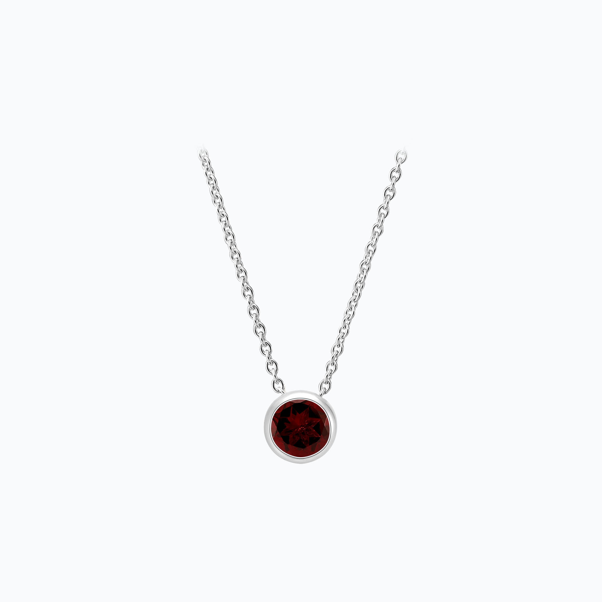 Collier Harmony Grenat 3.5 mm