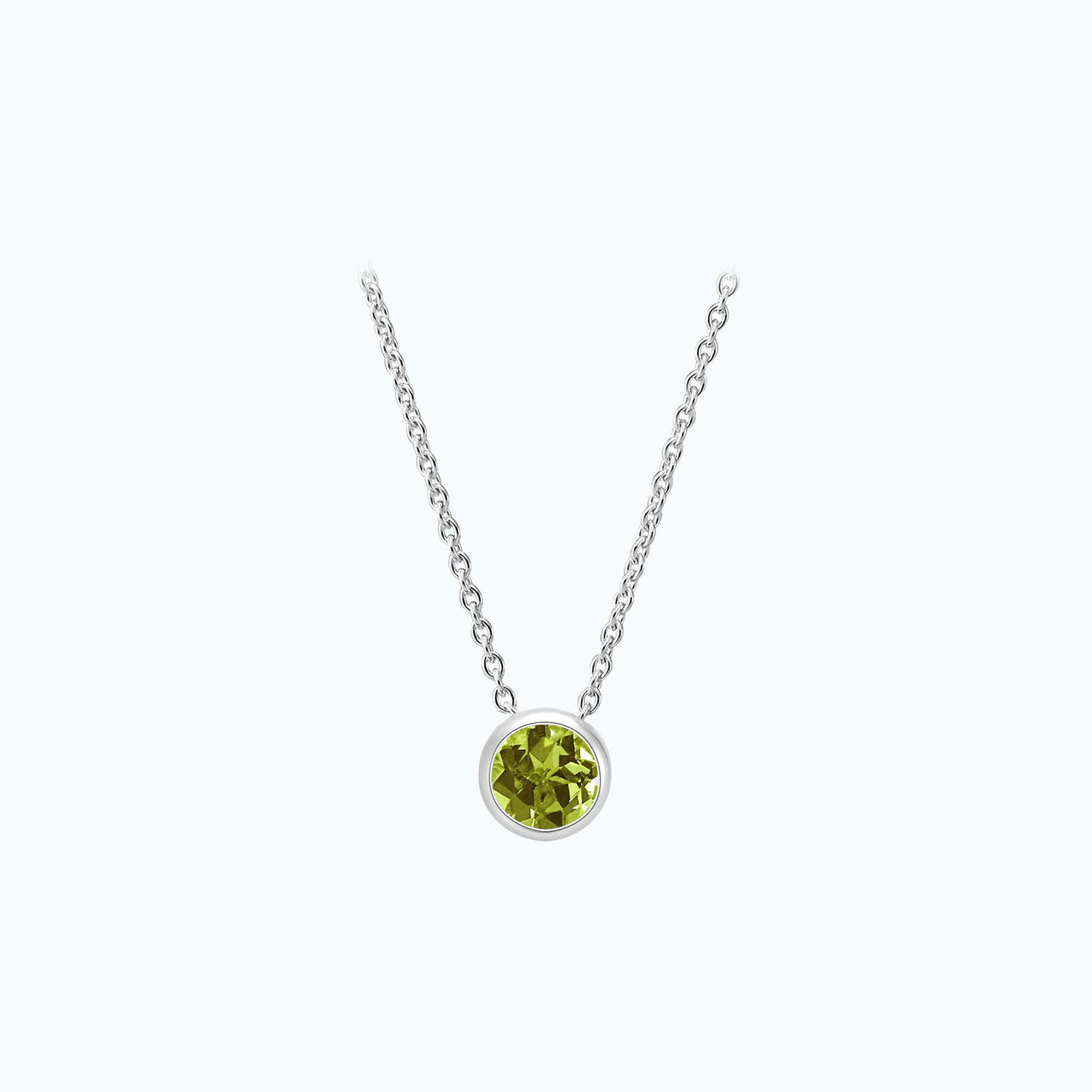 Collier Harmony Péridot 3.5 mm