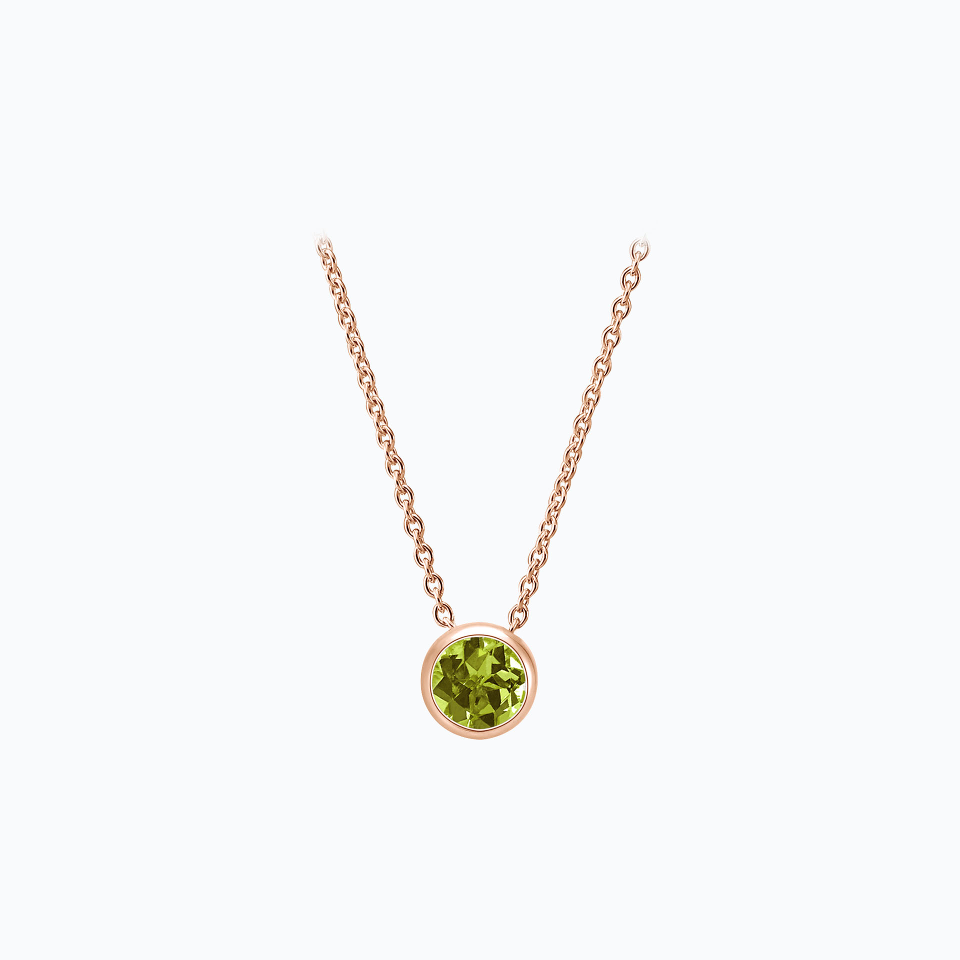 Collier Harmony Péridot 3.5 mm