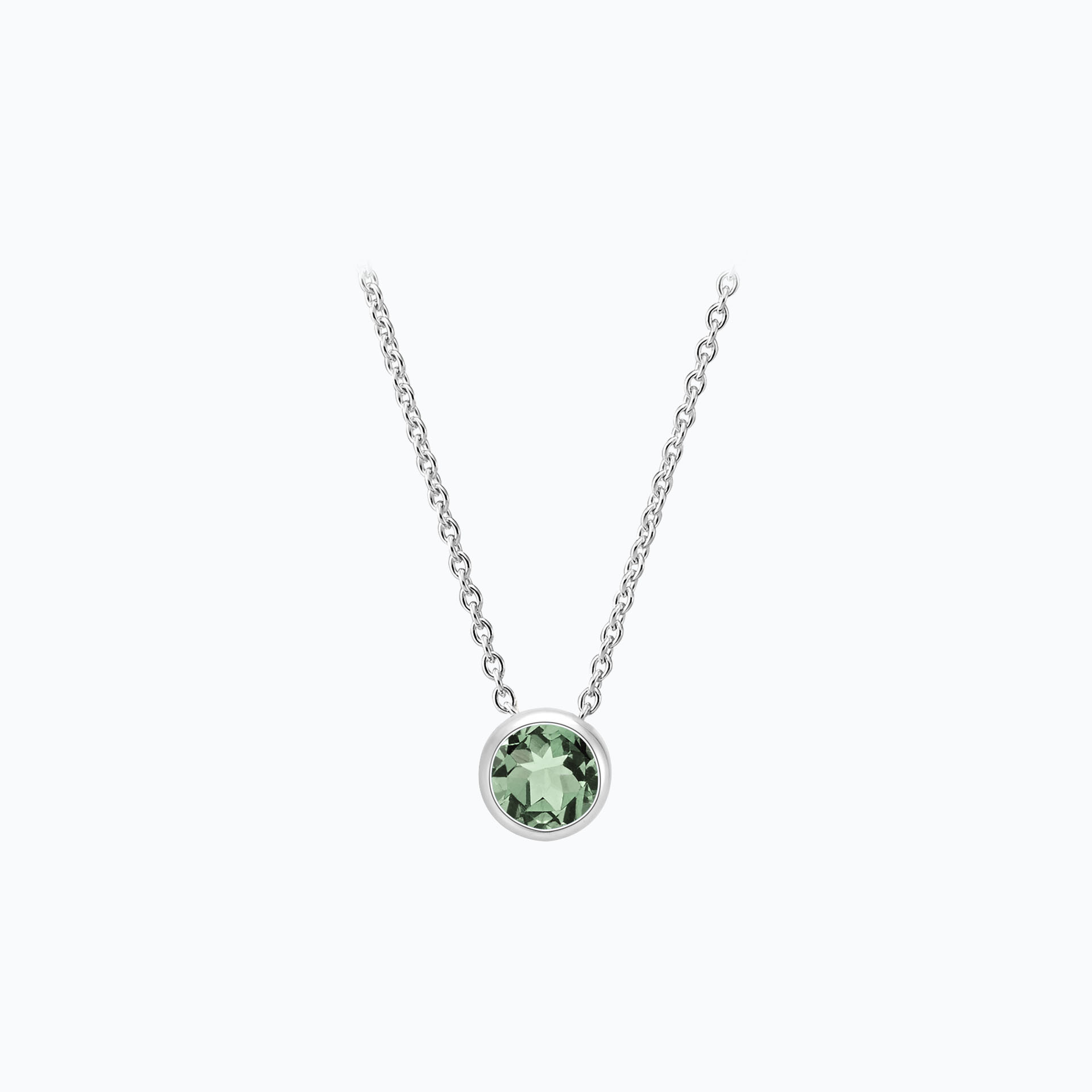 Collier Harmony Saphir Vert 3.5 mm