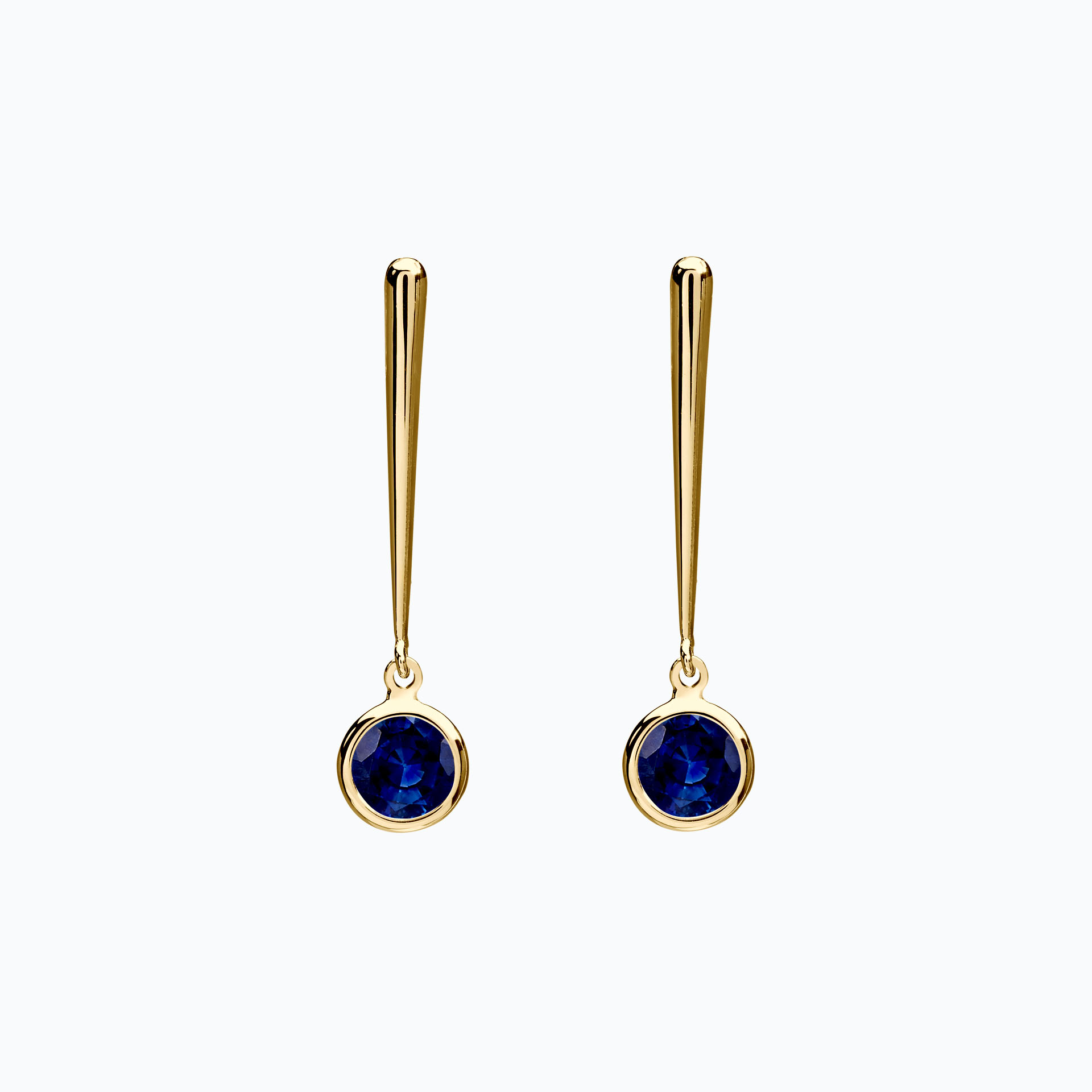 Pendants Nymphéa Saphir