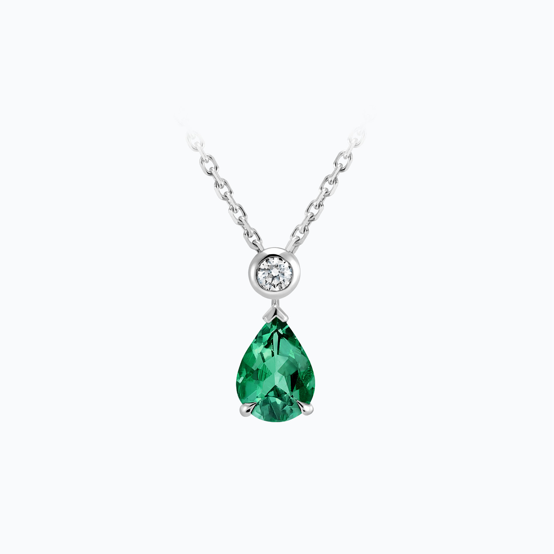 Pendentif Antique Victorien En Argent 830 Avec Aigue-marine Naturelle 14.00 Ct - Occasion, Allemagne