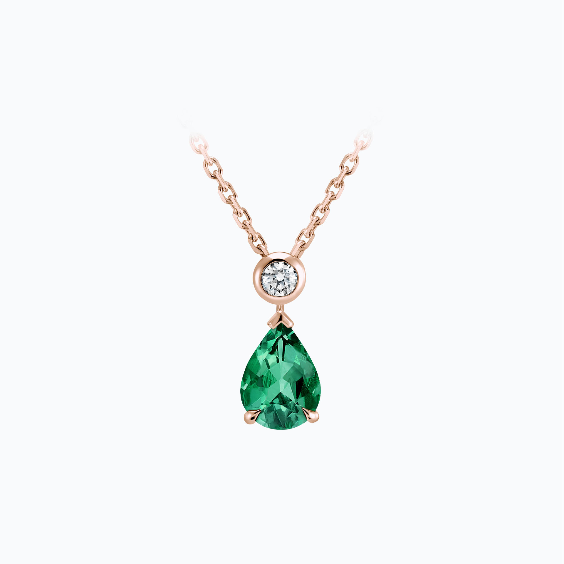 Collier Victoria Émeraude