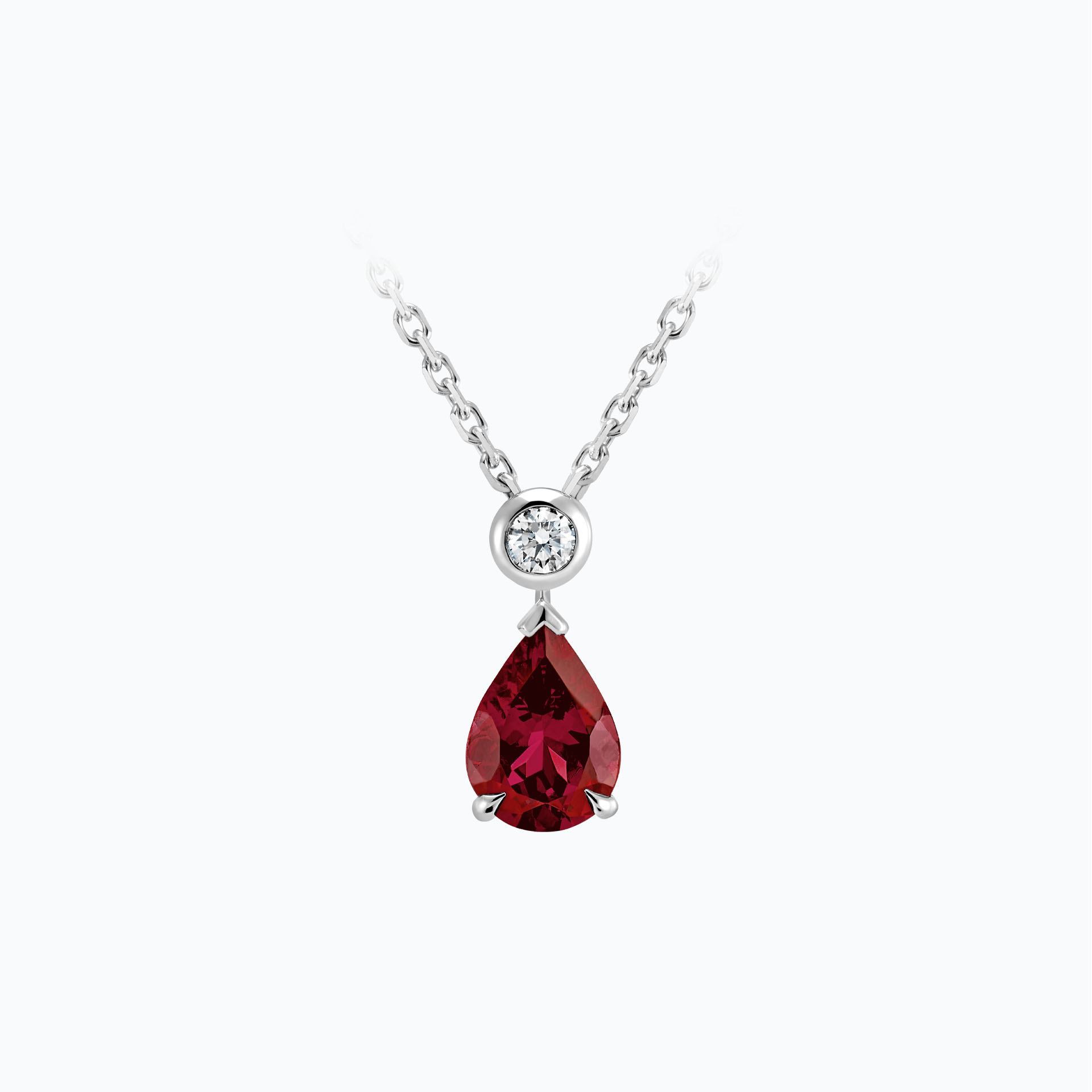 Collier Victoria Rubis