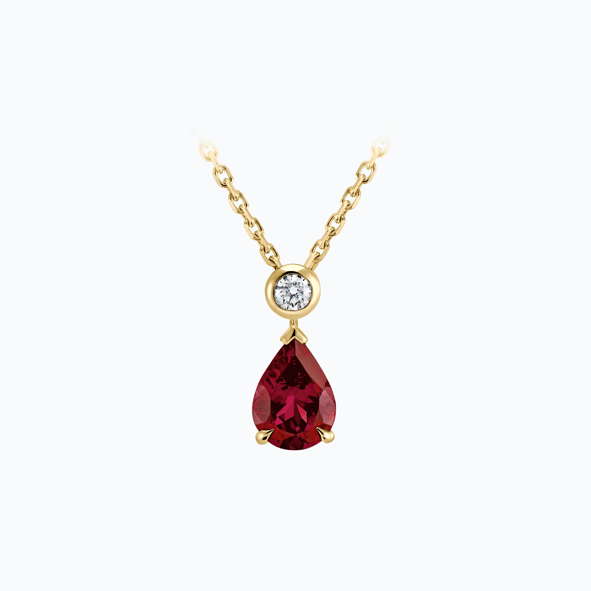 Collier Victoria Rubis