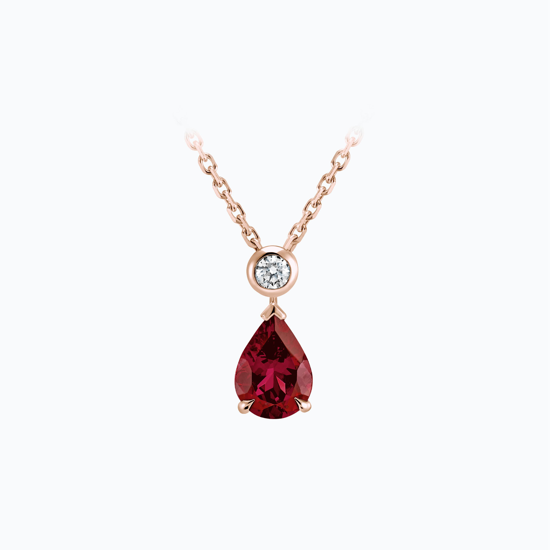 Collier Victoria Rubis
