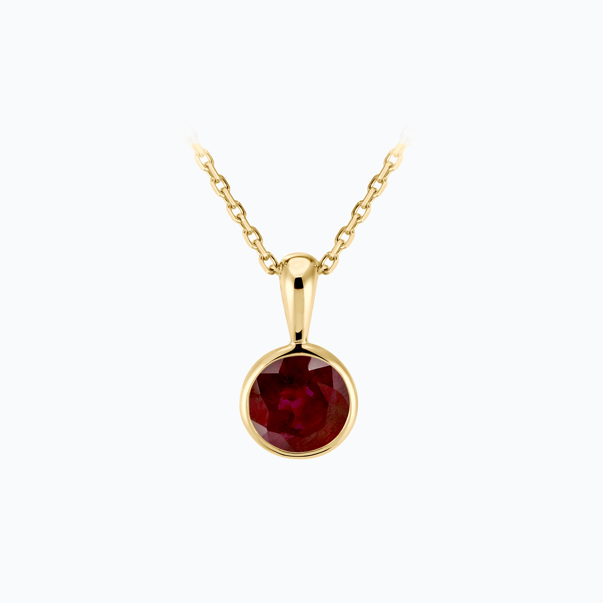 Pendentif Harmony Rubis 6 mm