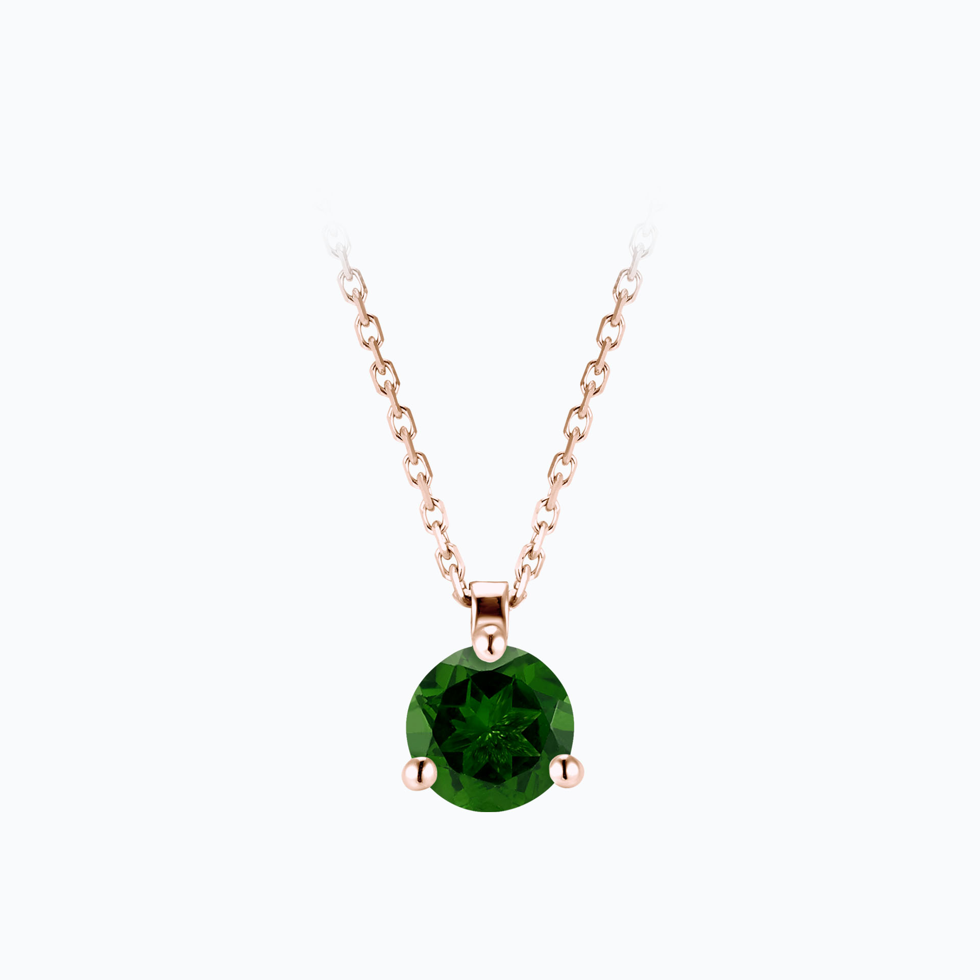 Collier Pyramid Tsavorite 6 mm