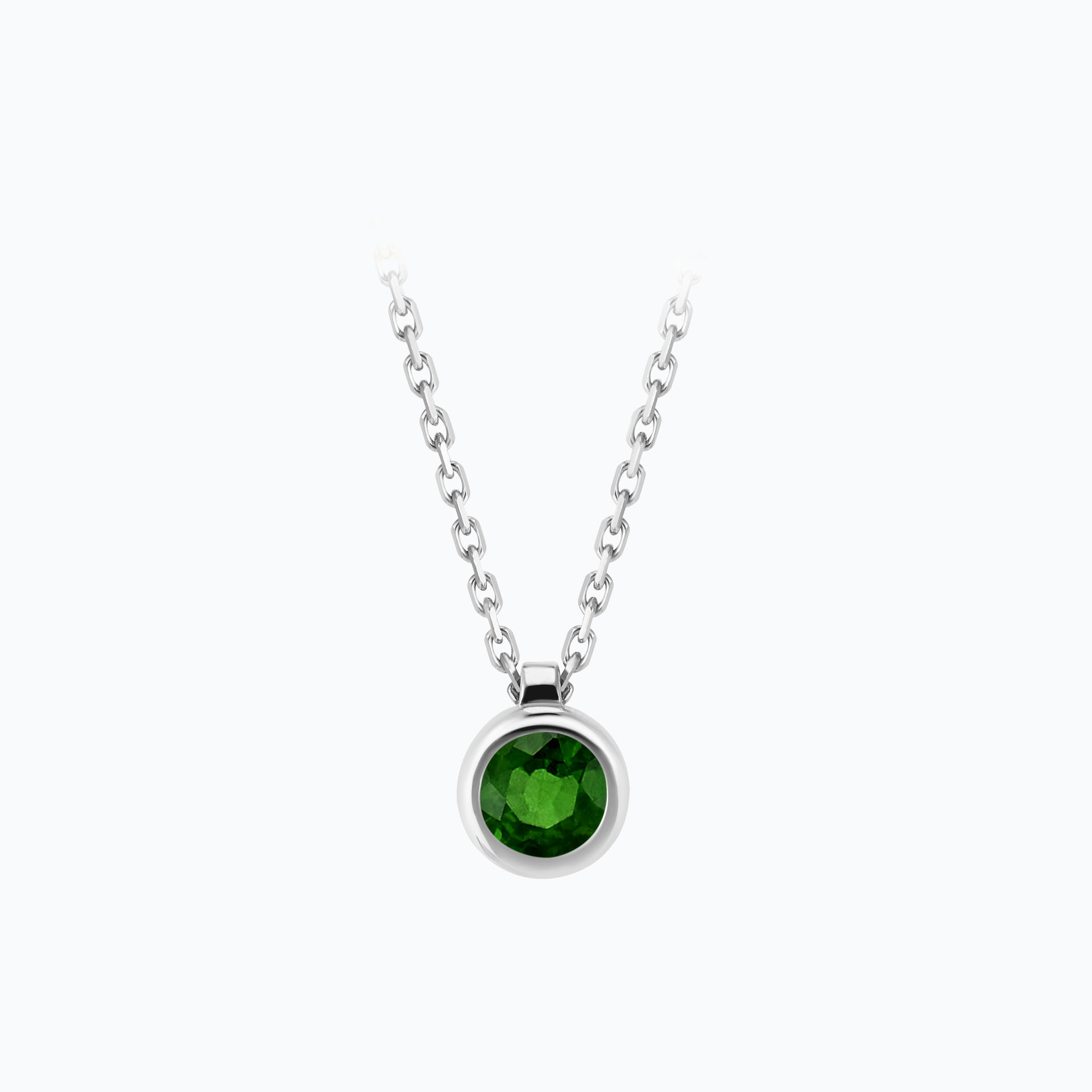 Collier Sparkling Tsavorite 4.5 mm