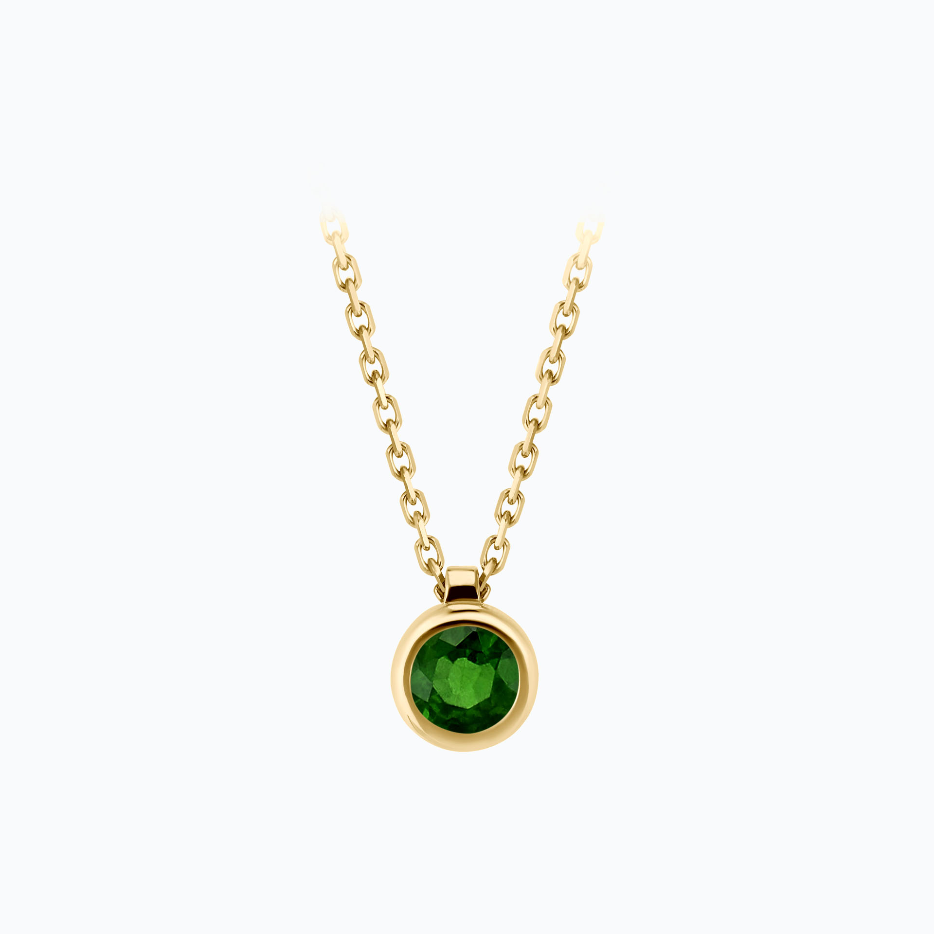 Collier Sparkling Tsavorite 4.5 mm