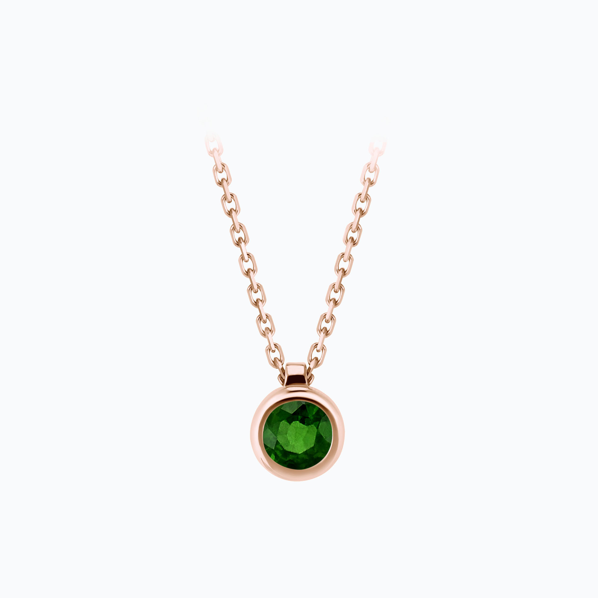 Collier Sparkling Tsavorite 4.5 mm