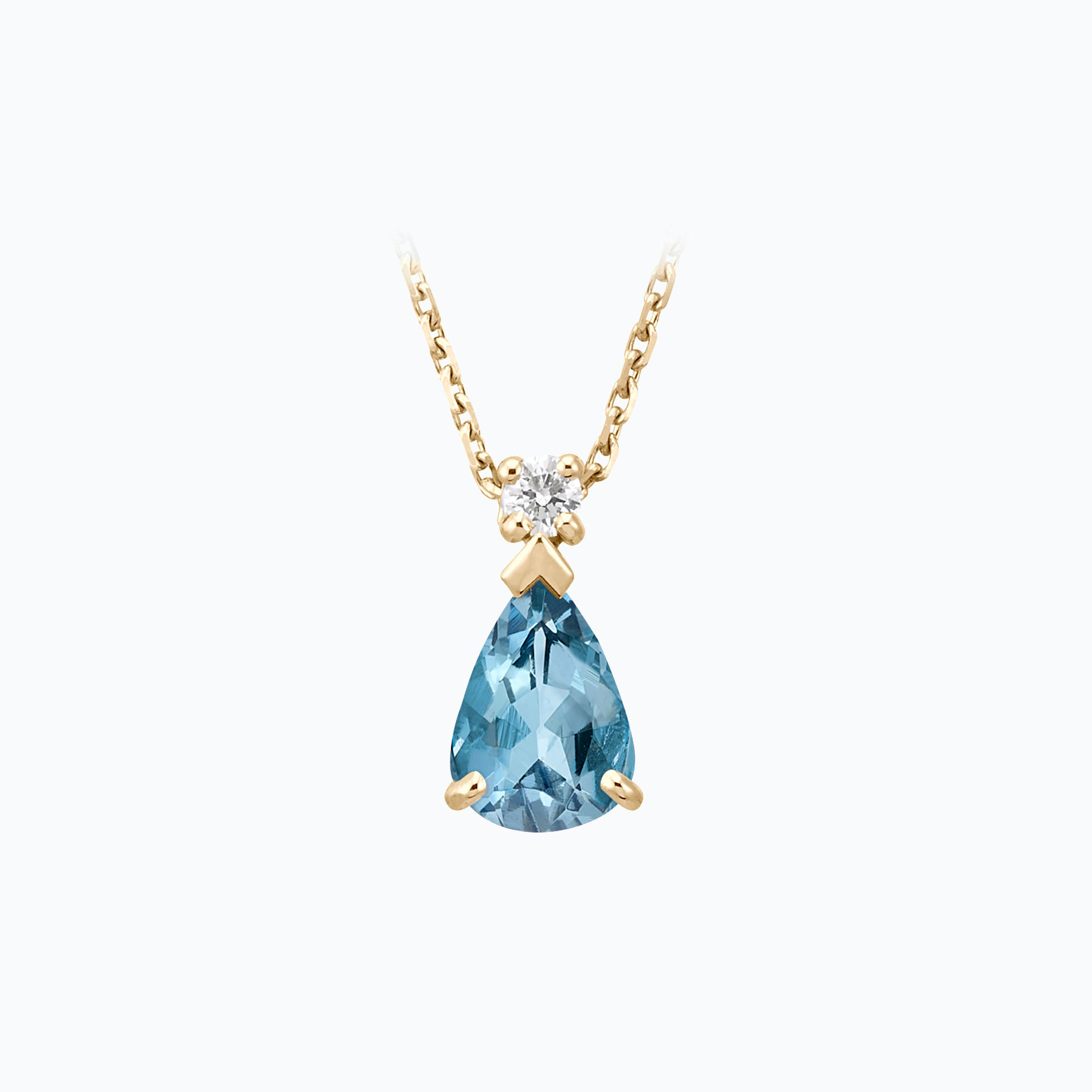 Collier Tosca Aigue-marine