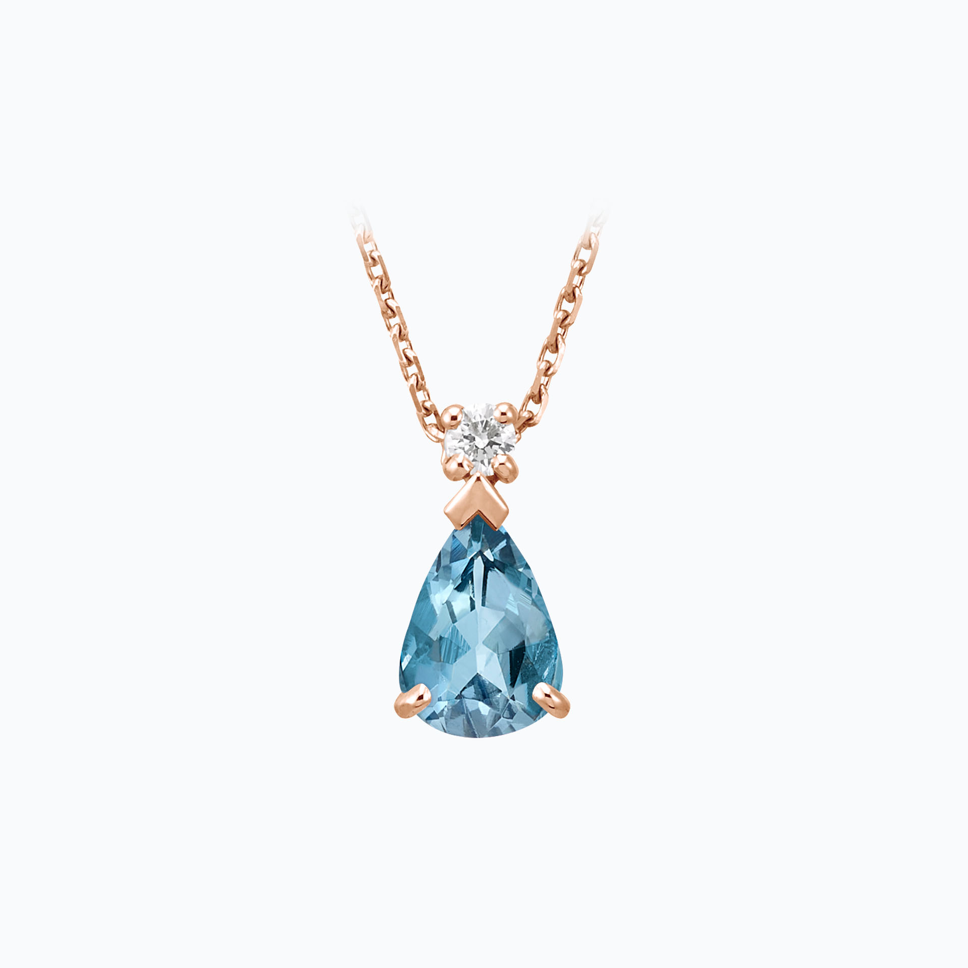 Collier Tosca Aigue-marine