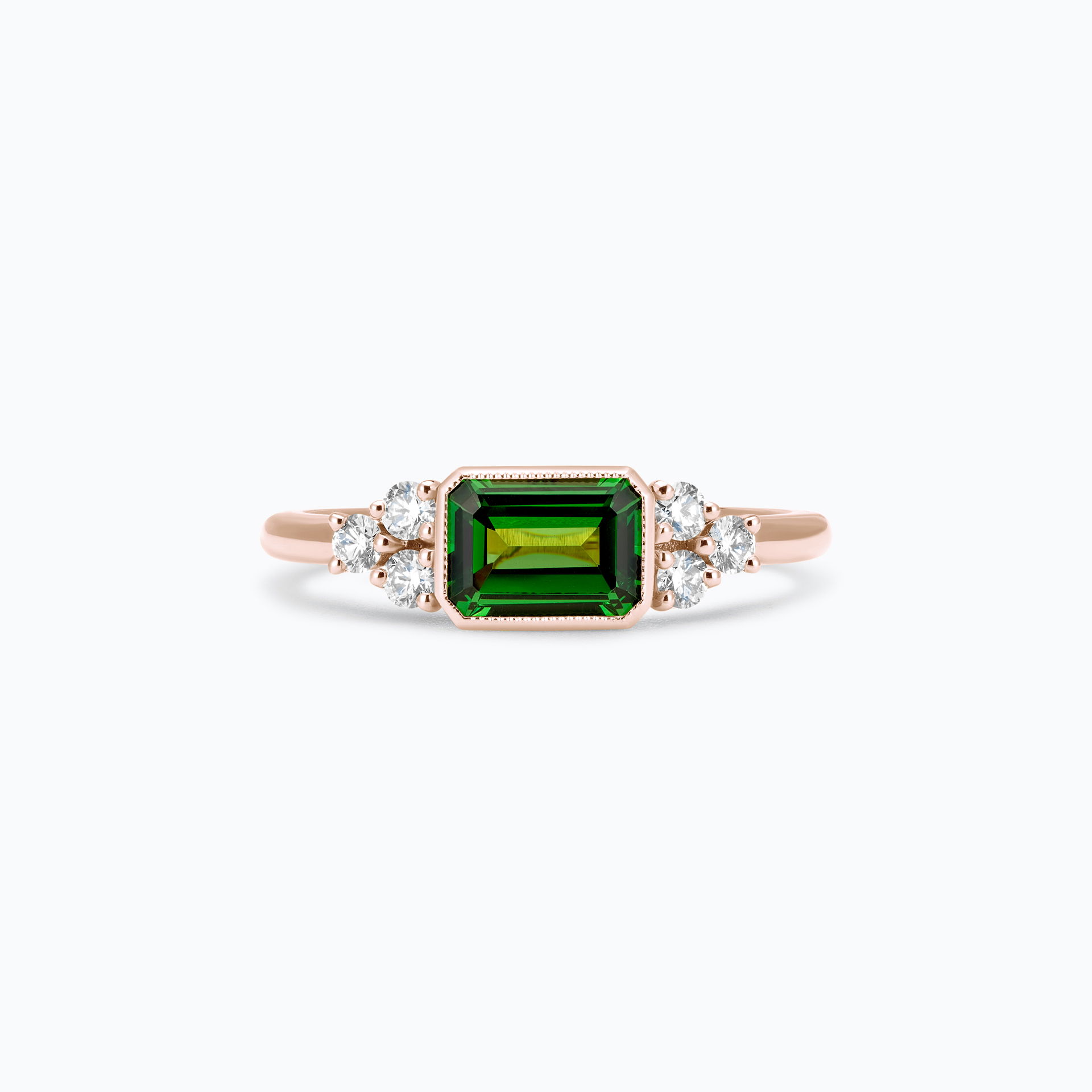 Solitaire Louise Tsavorite
