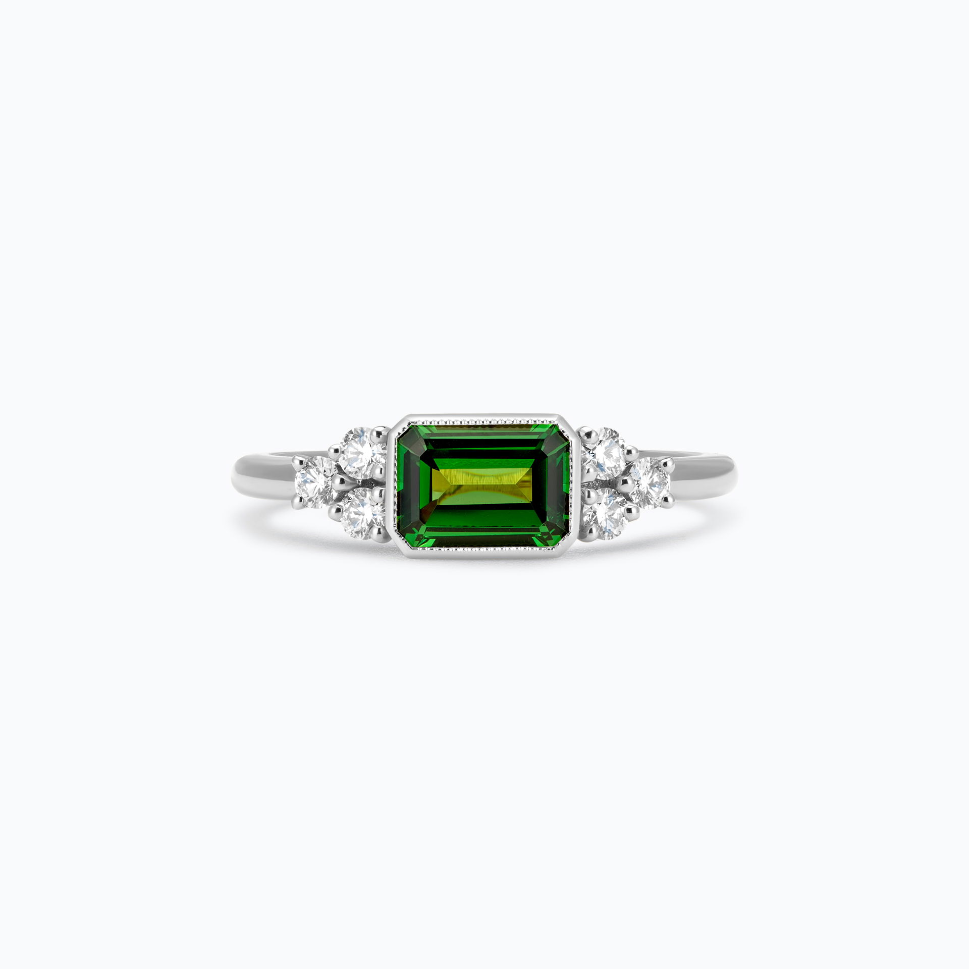 Solitaire Louise Tsavorite