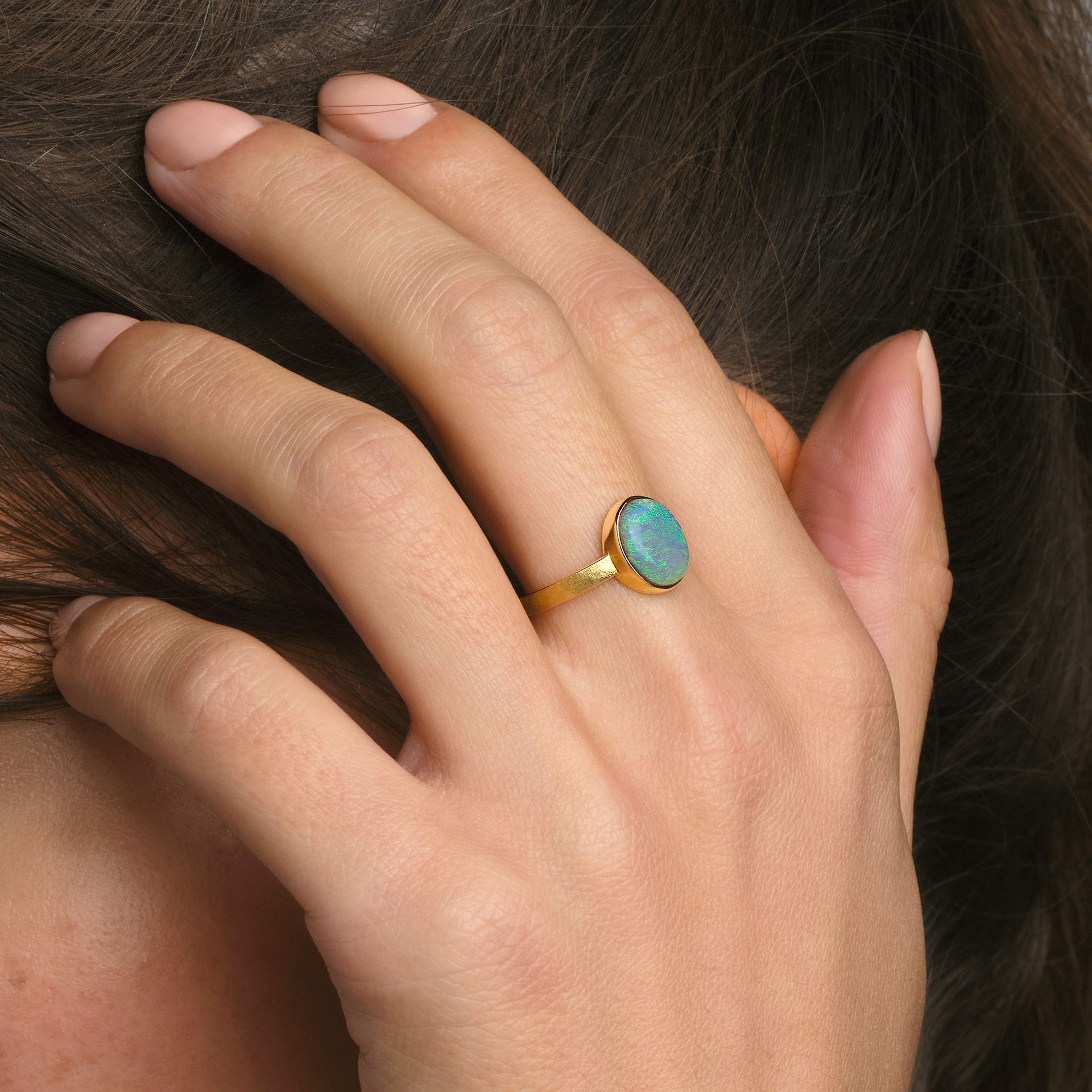 Bague Crète Opale