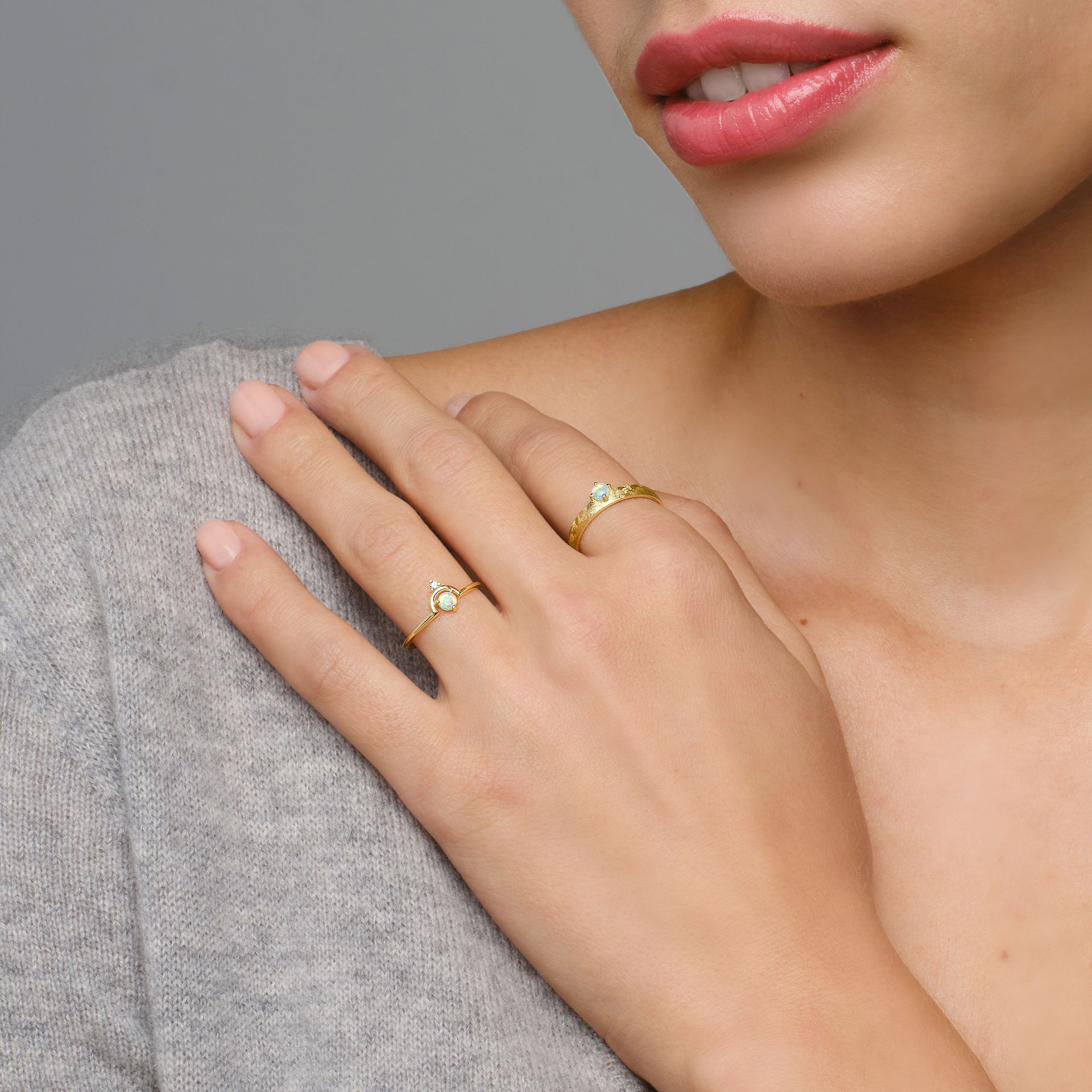 Bague Cléo Opale