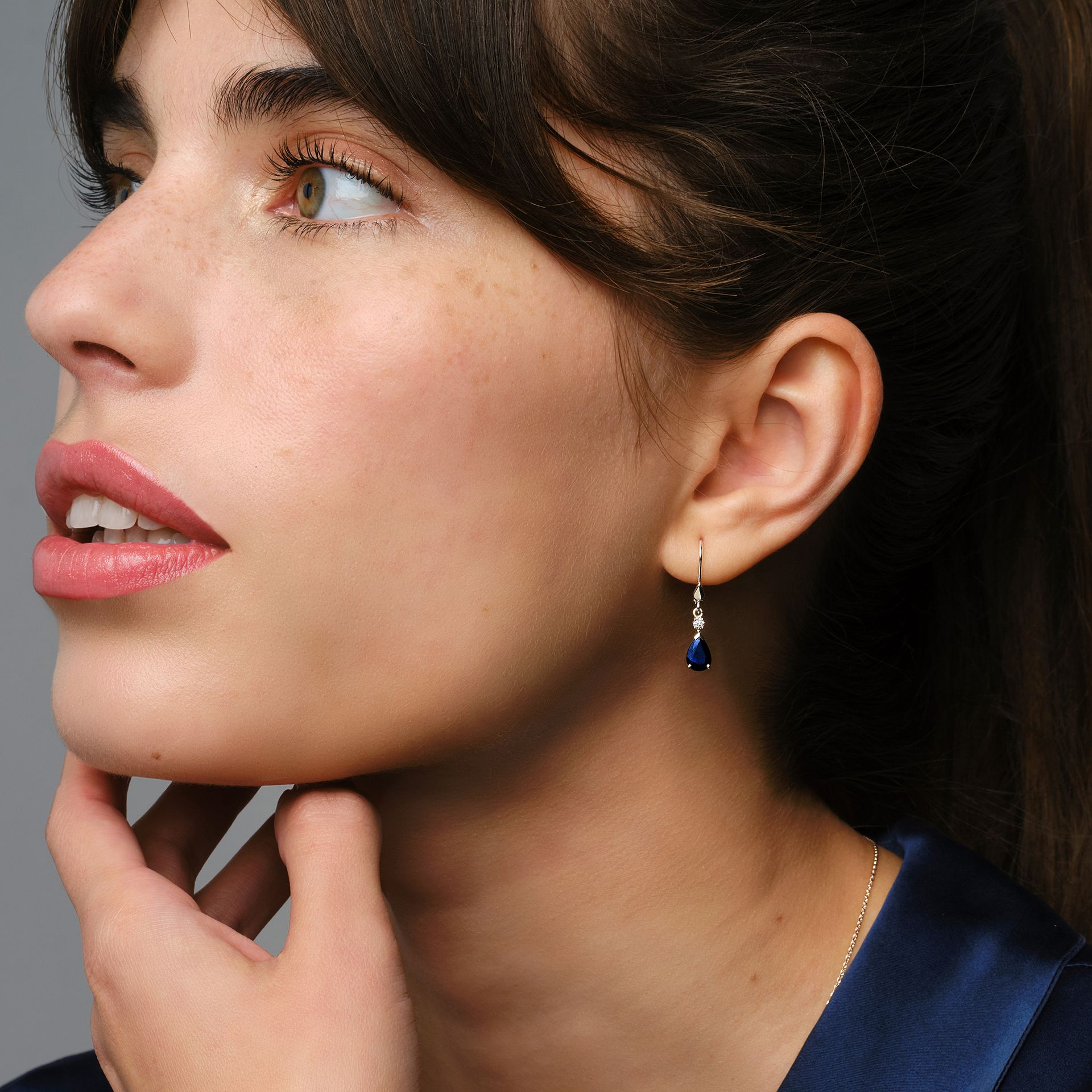 Dormeuses Tosca Saphir