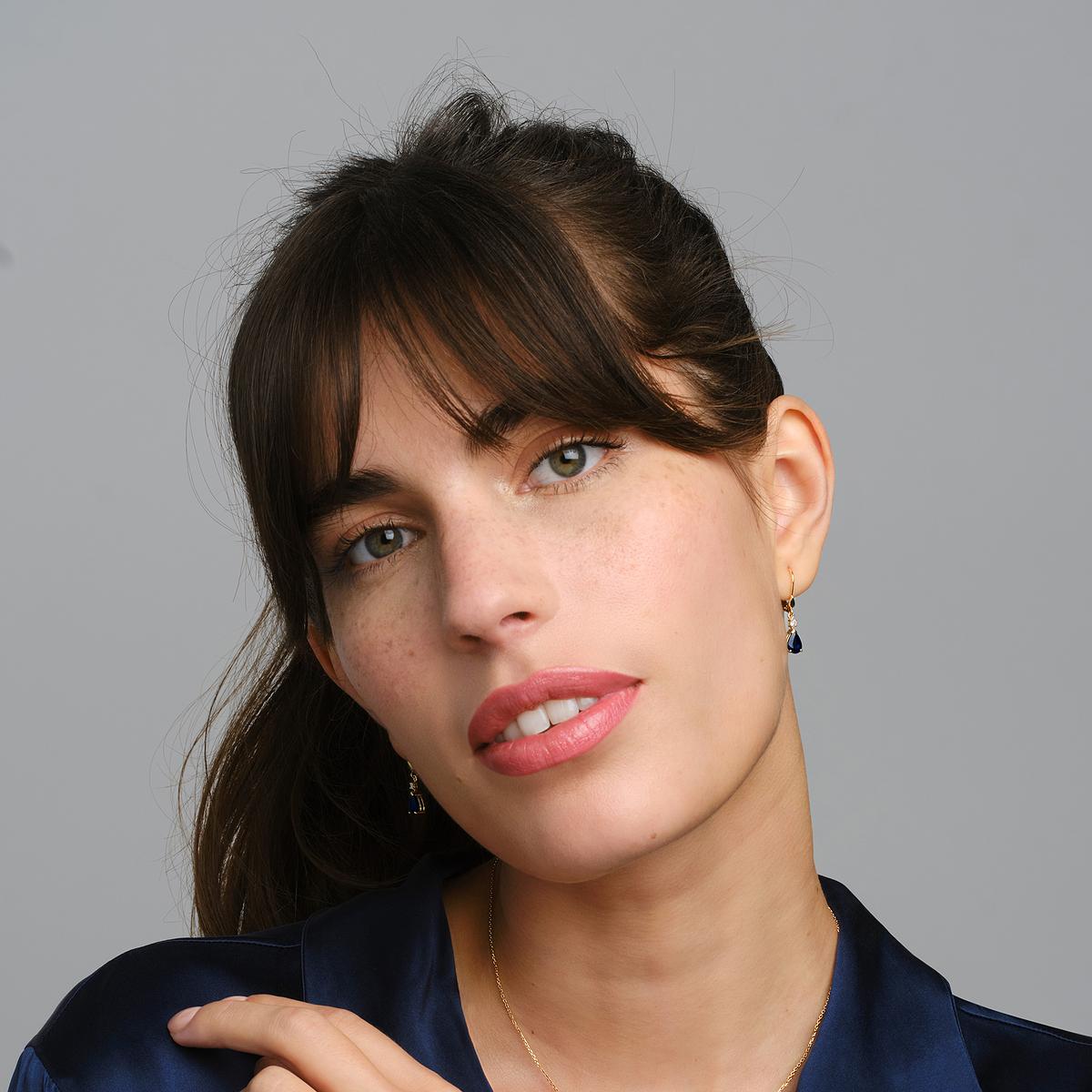 Dormeuses Tosca Saphir