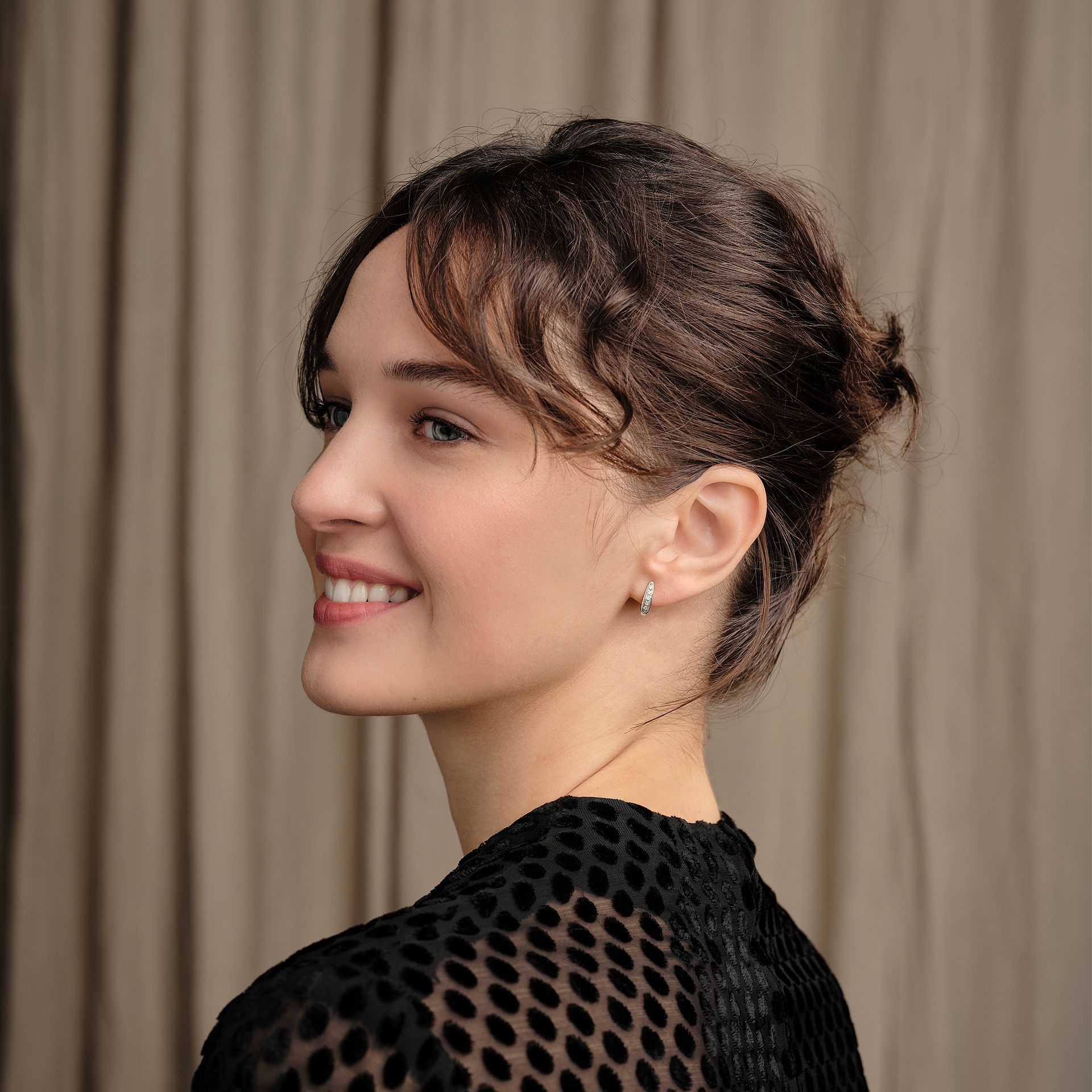 Créoles Cindy Diamant 13 mm