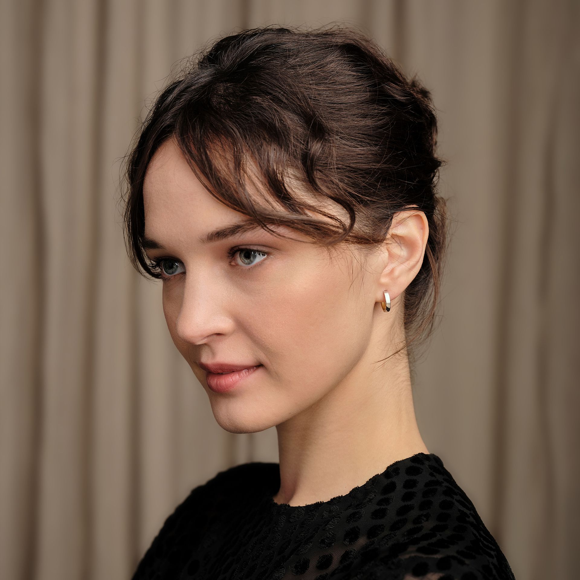 Créoles Mitzy Bicolores 14 mm