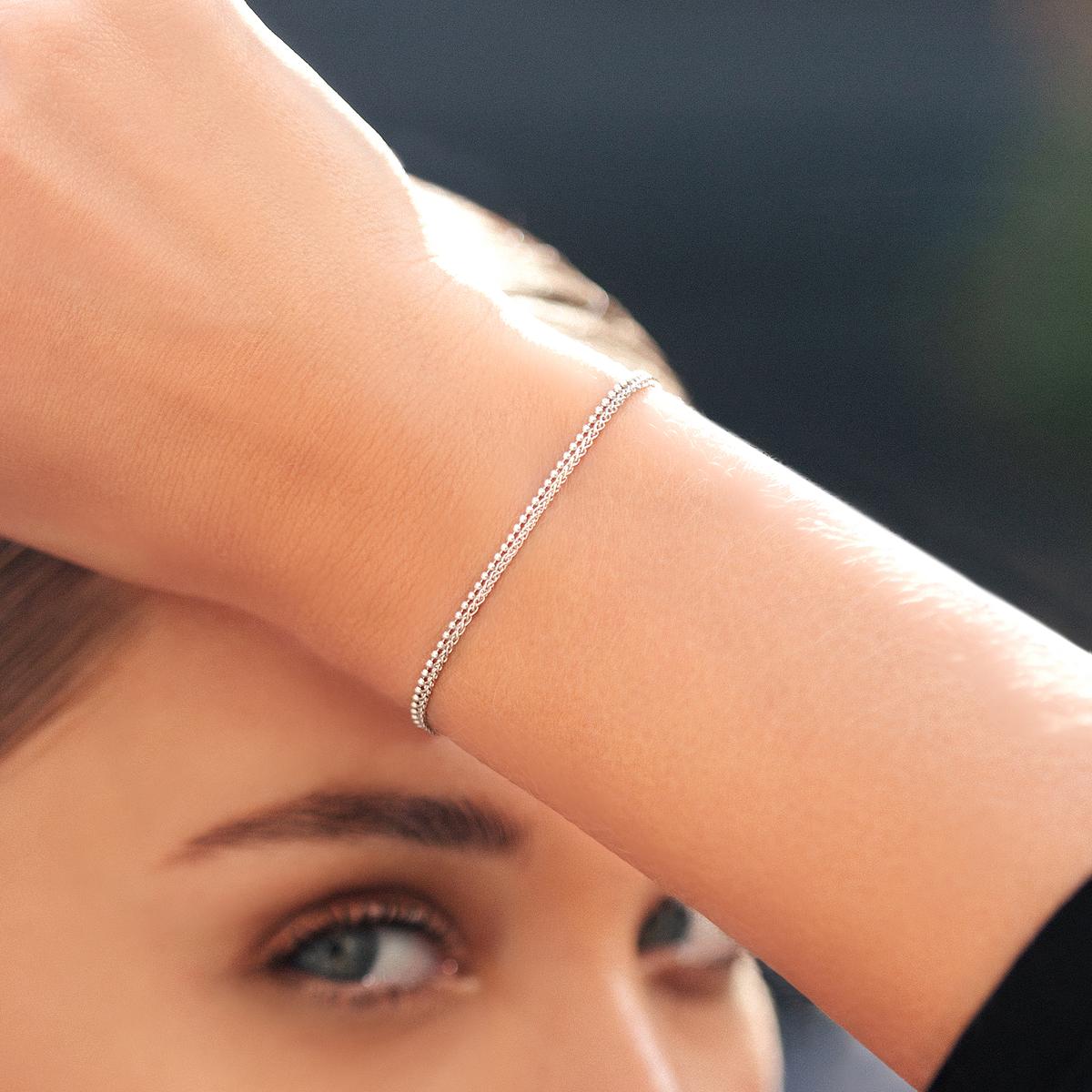 Bracelet 2 Fils d'Or