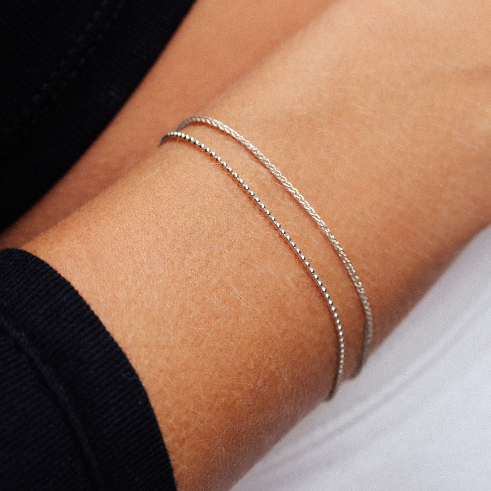 Bracelet 2 Fils d'Or