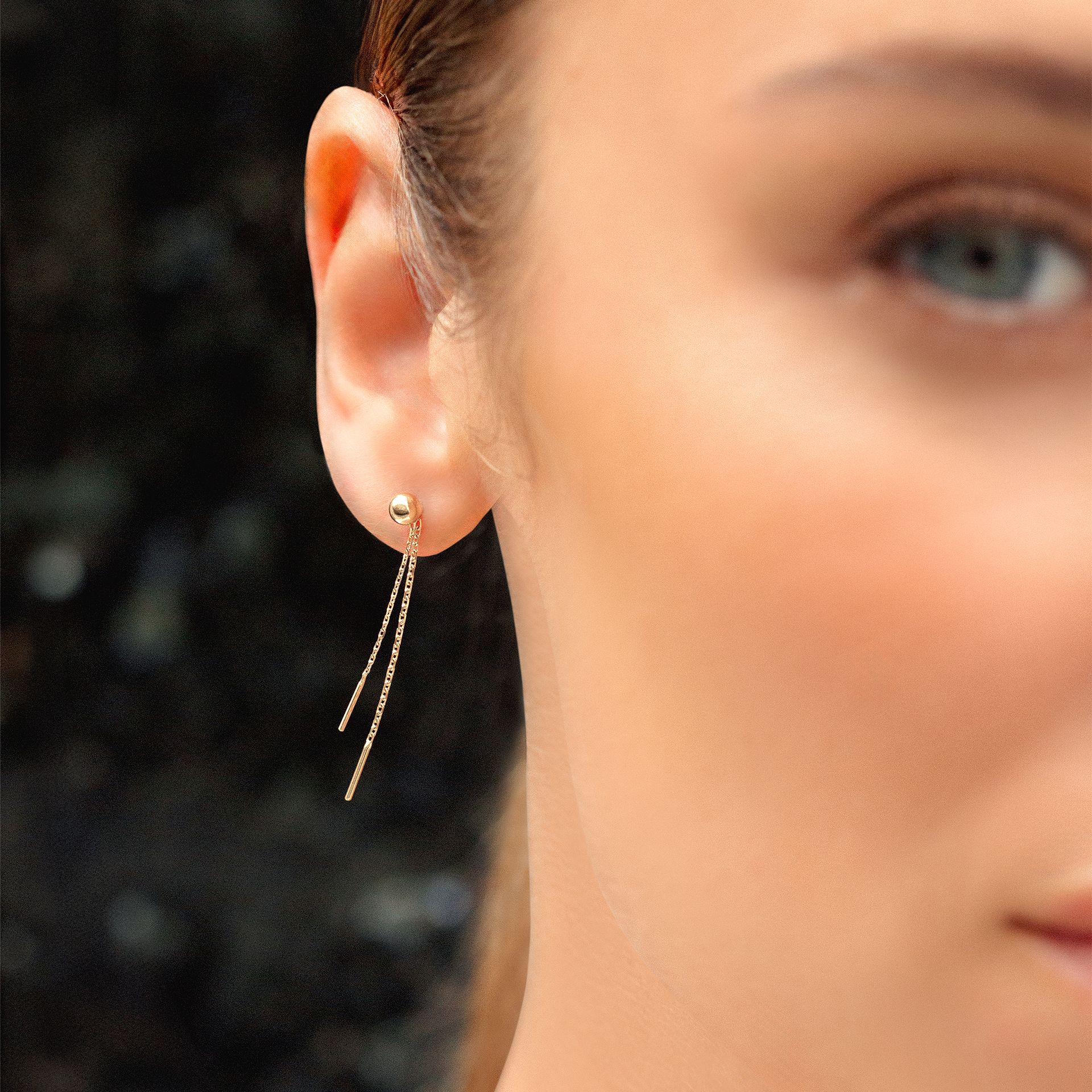 Pendants 2 Fils d'Or