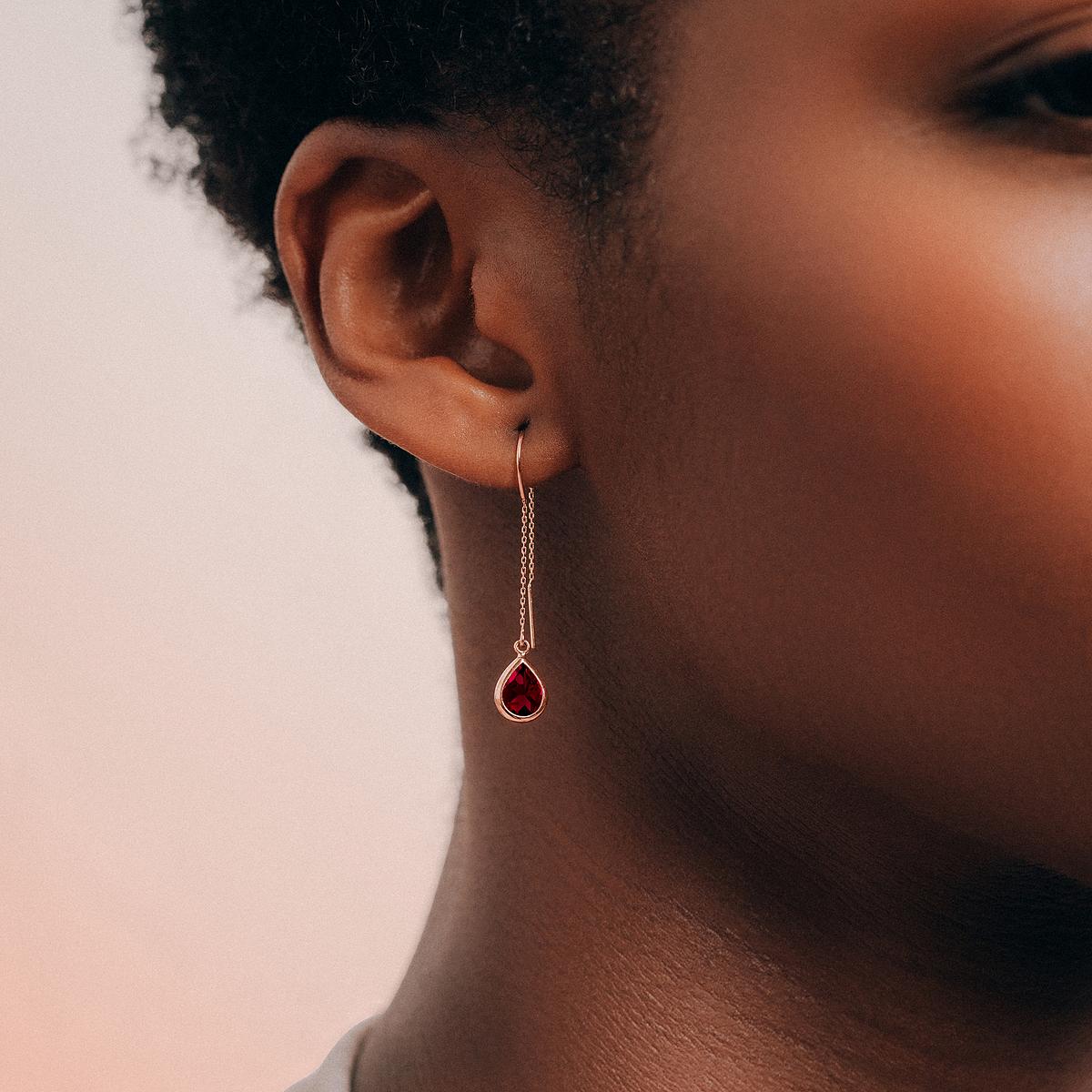 Pendants Lia Grenat
