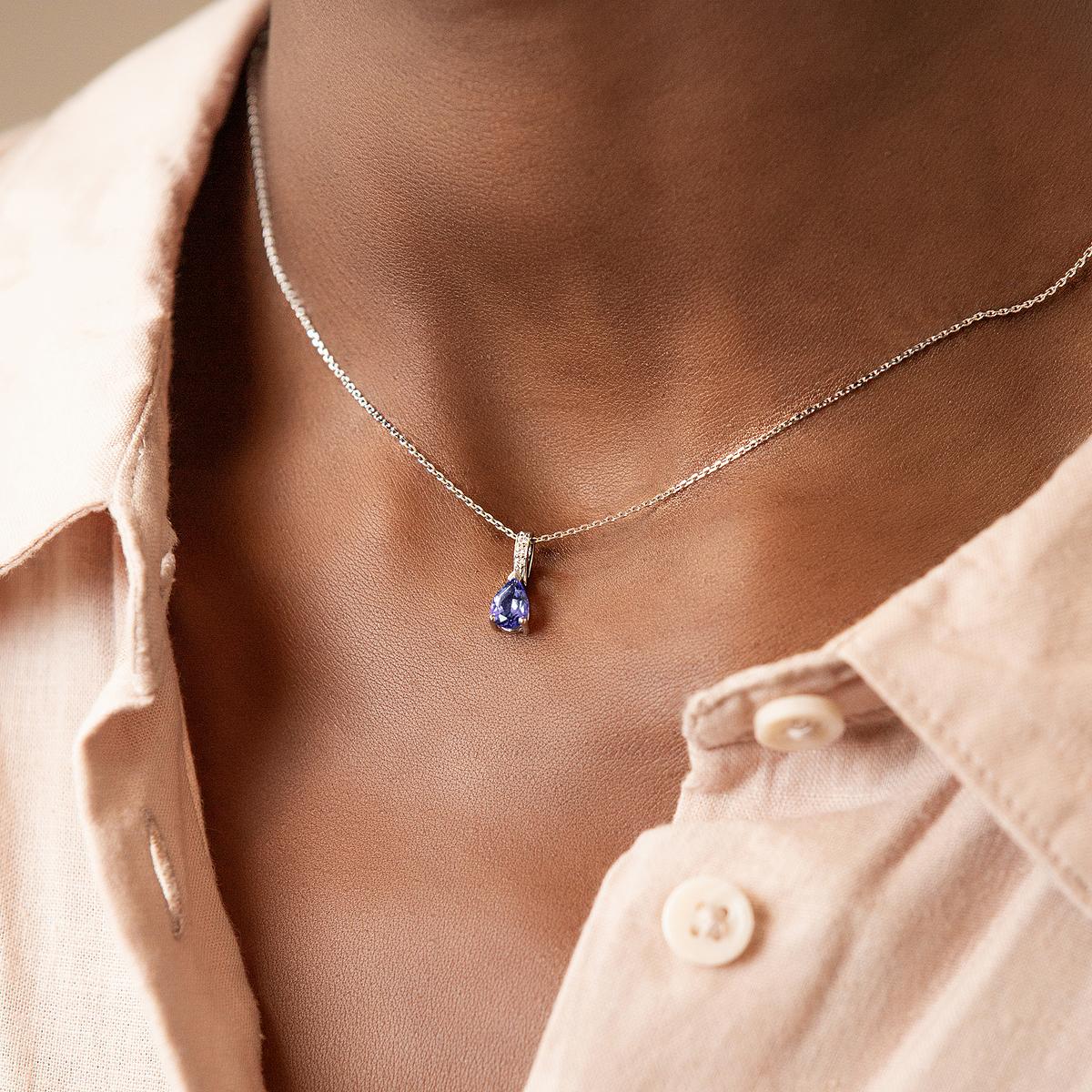 Pendentif Alienor Tanzanite