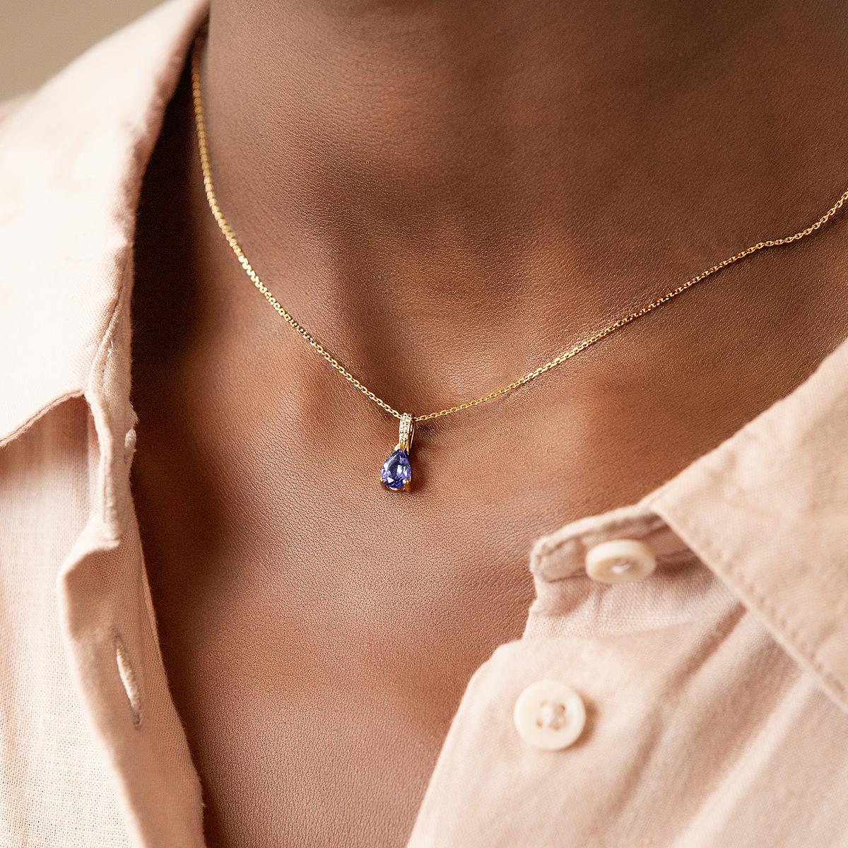 Pendentif Alienor Tanzanite