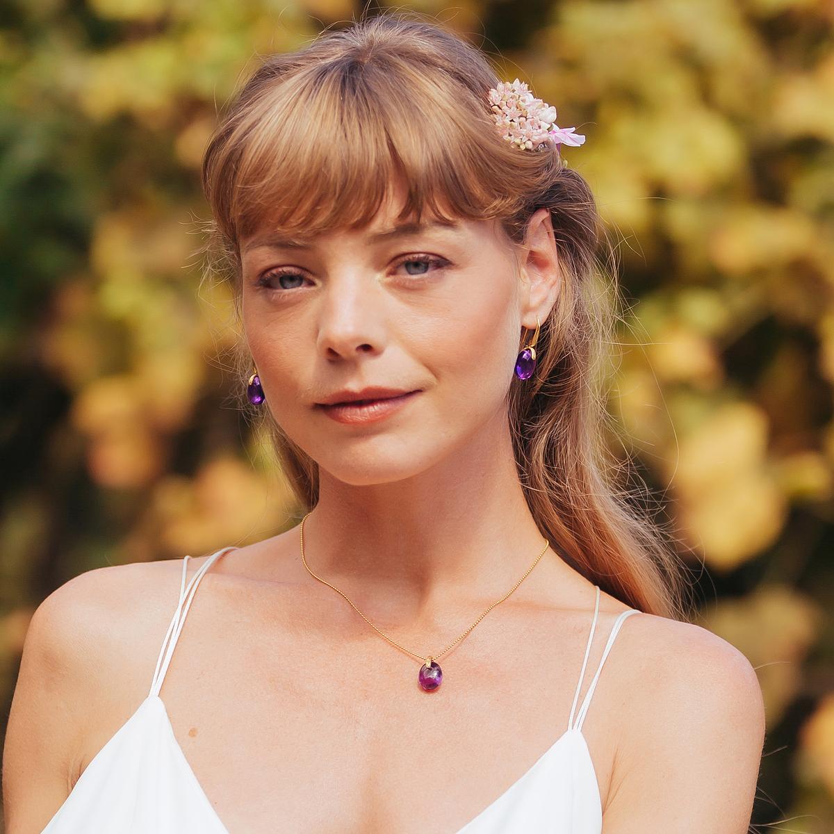 Collier Paradis Améthyste