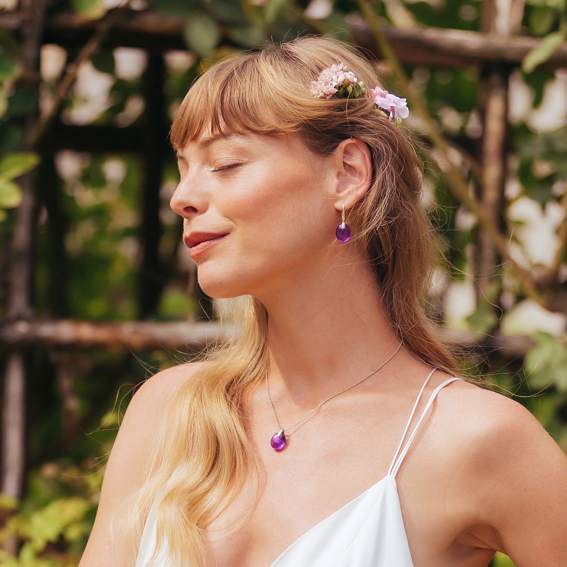 Collier Paradis Améthyste