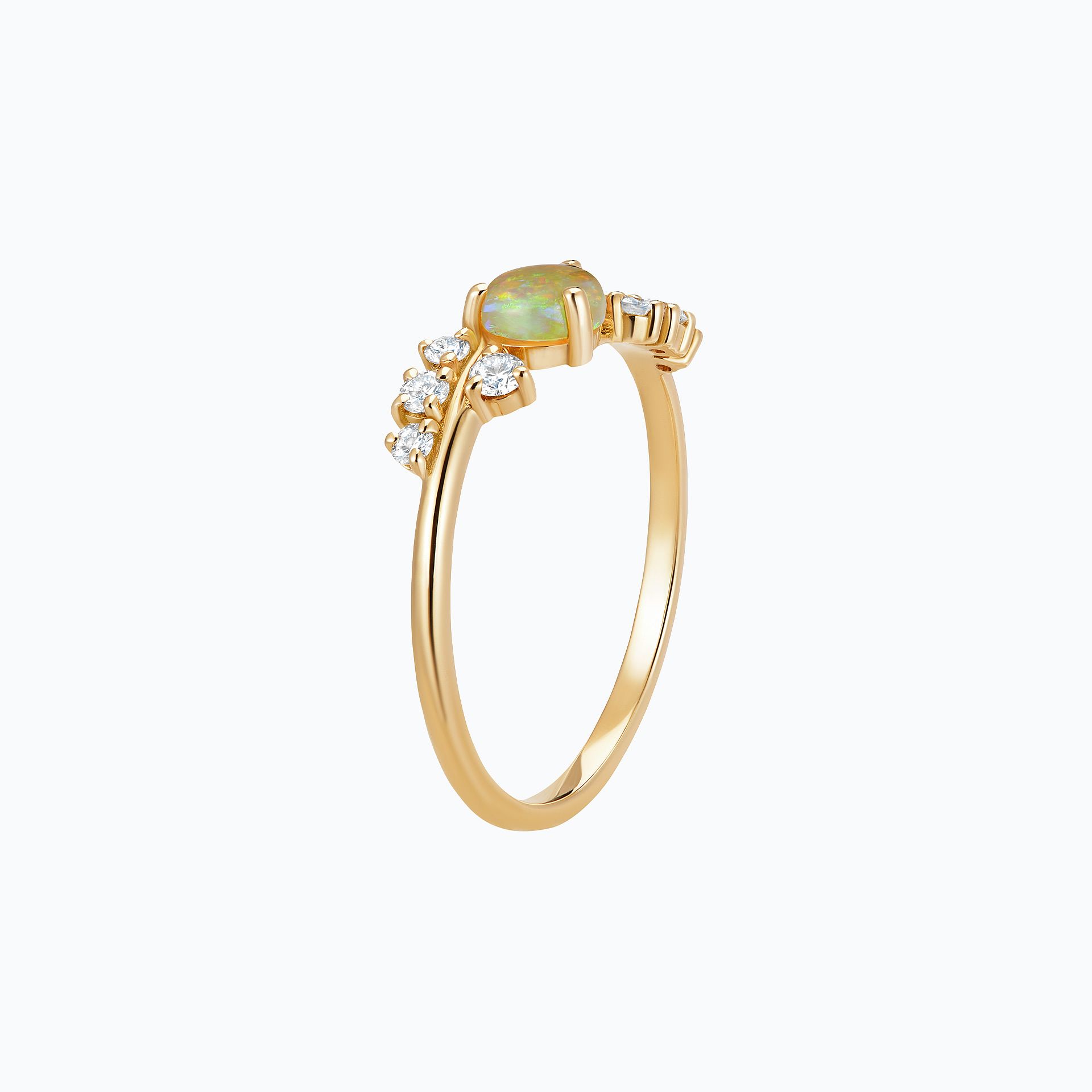 Bague Clair de Lune Opale