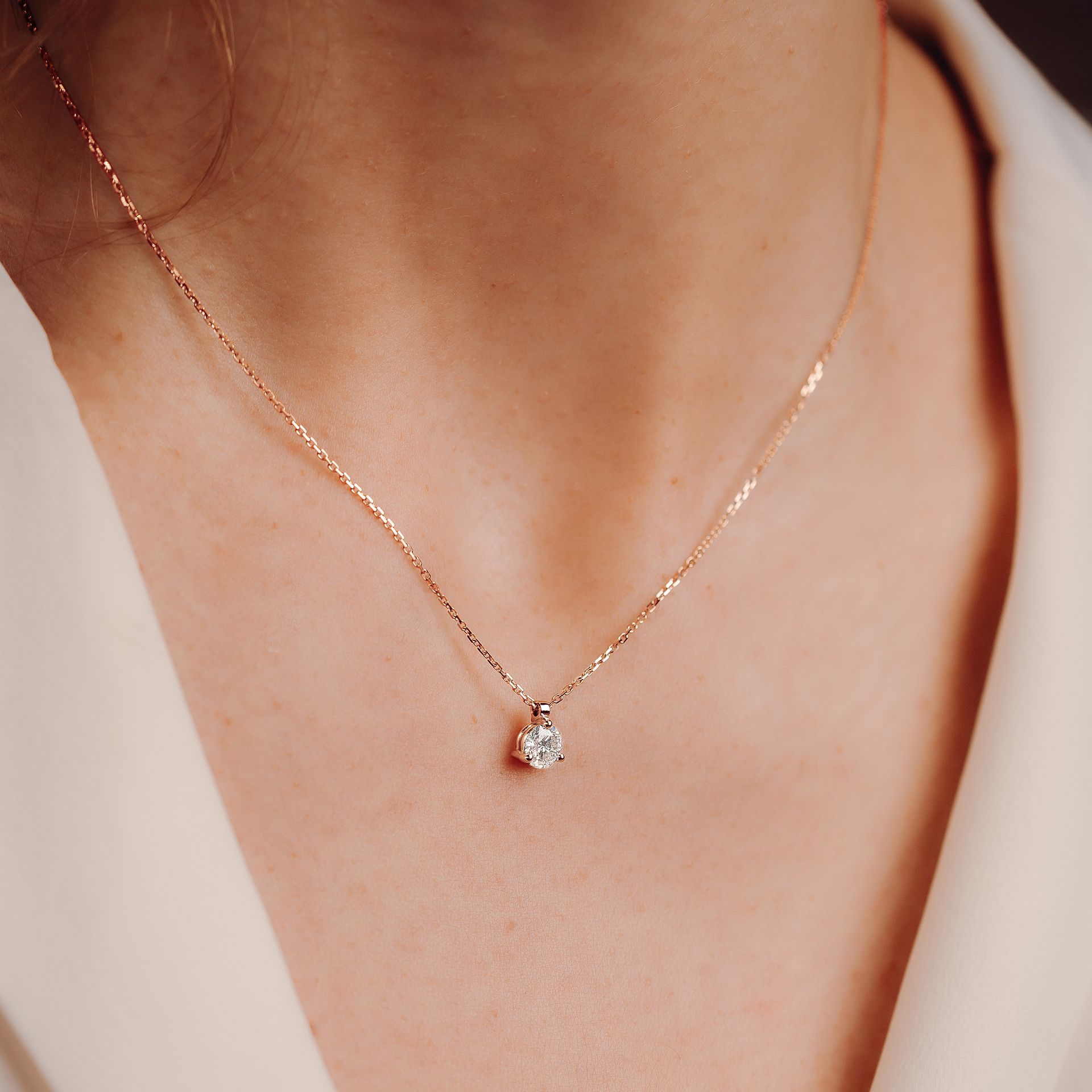 Collier Pyramid 0.50 carat