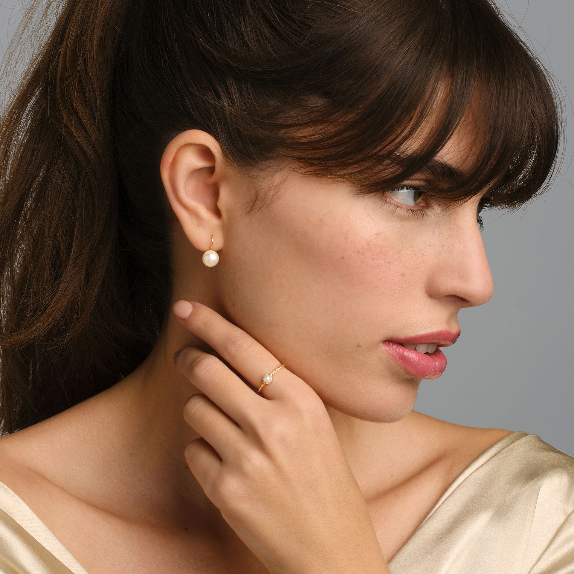 Dormeuses Gemma Eau Douce