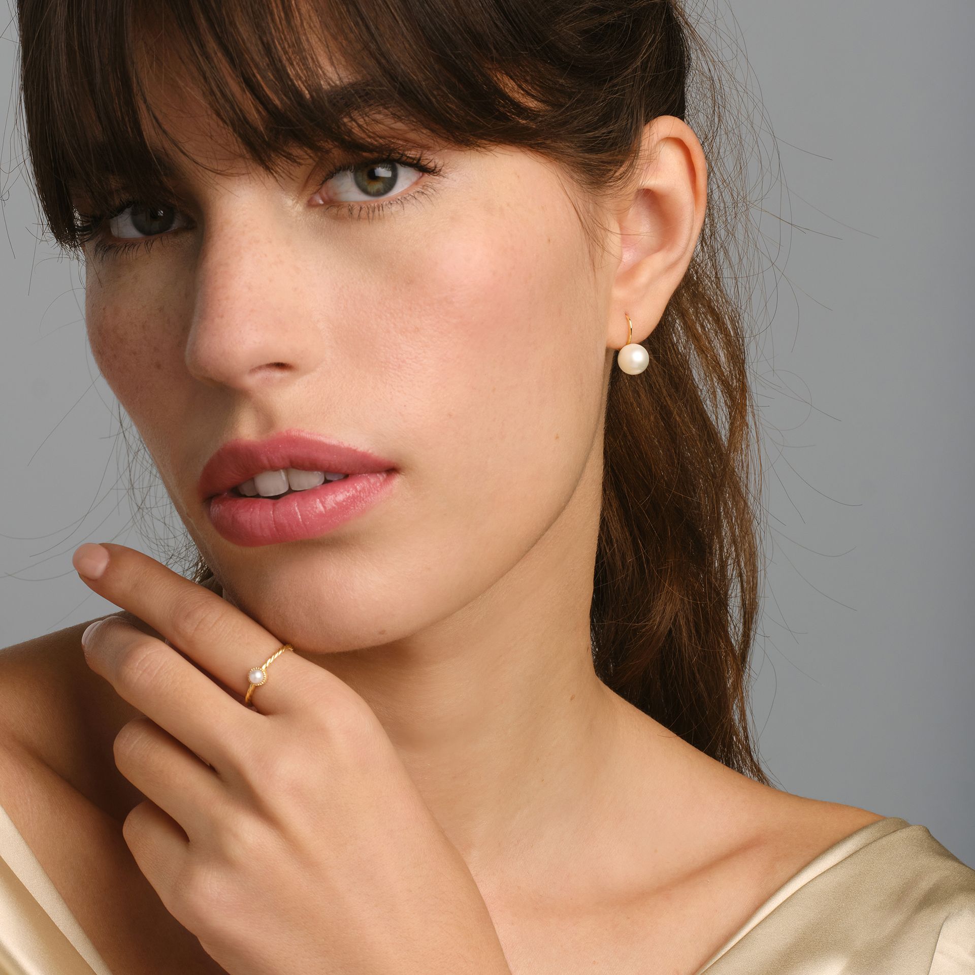 Dormeuses Gemma Eau Douce