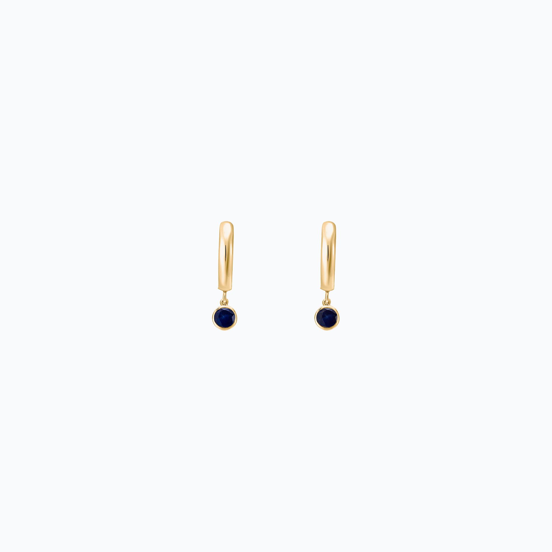 Créoles Yana Hoop Saphir 3.5 mm