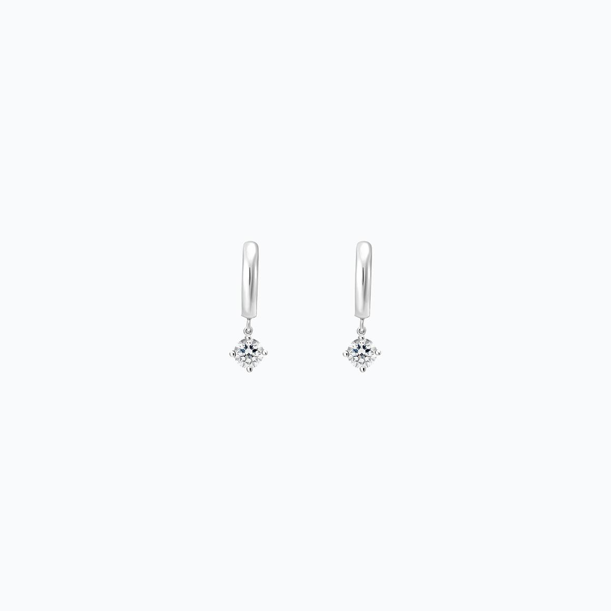 Créoles Yana Square Diamant 0.60 carat