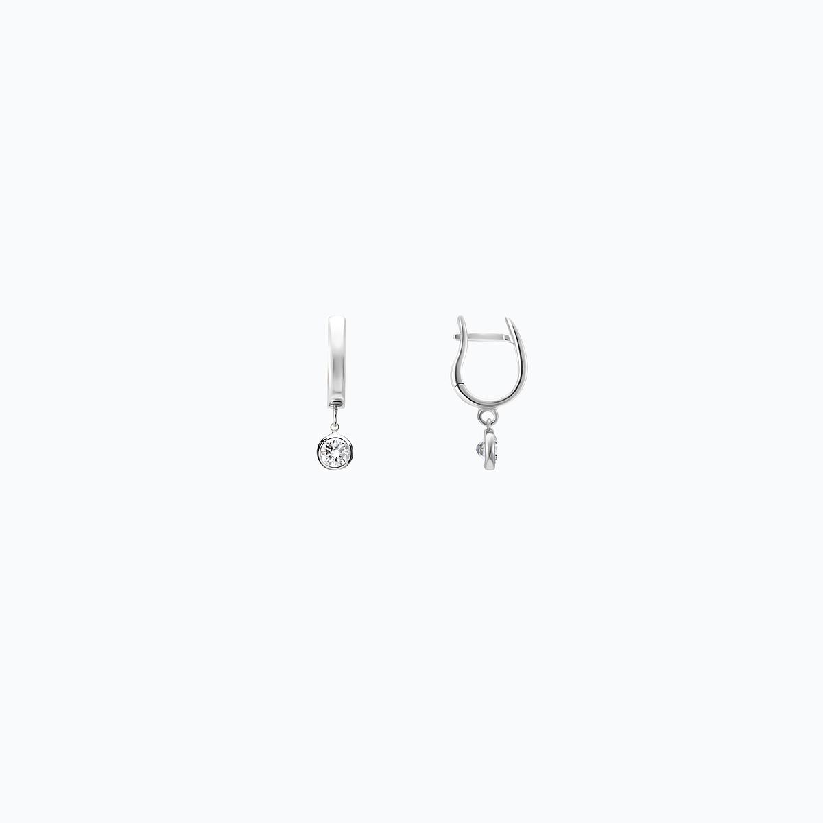 Créoles Lily Hoop Diamant 0.40 carat