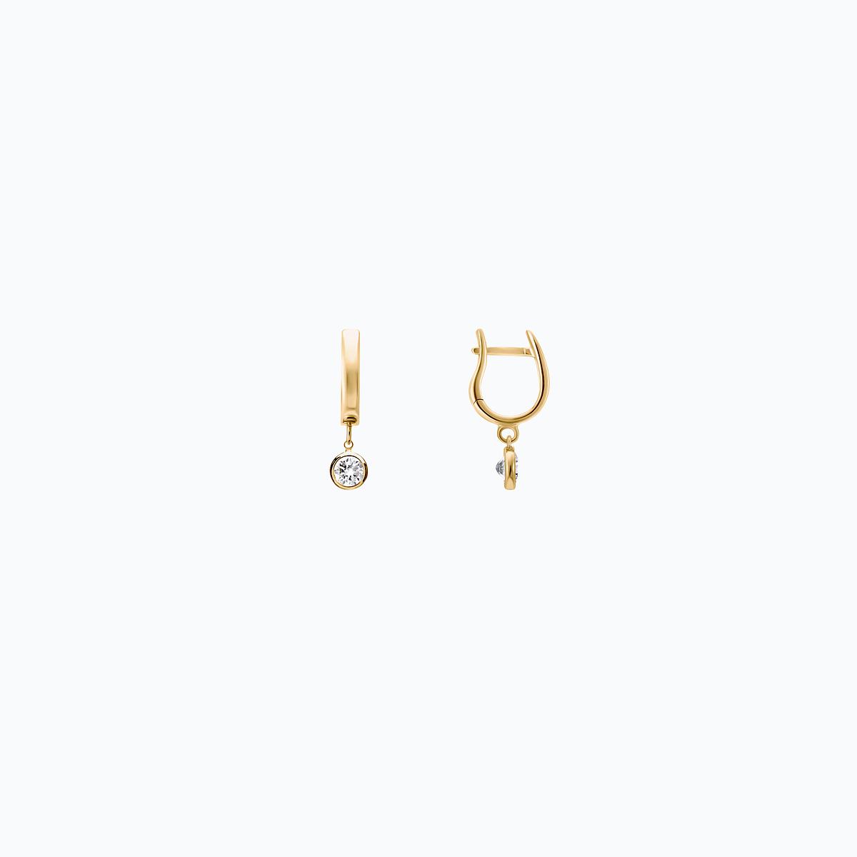Créoles Lily Hoop Diamant de Synthèse 0.40 carat