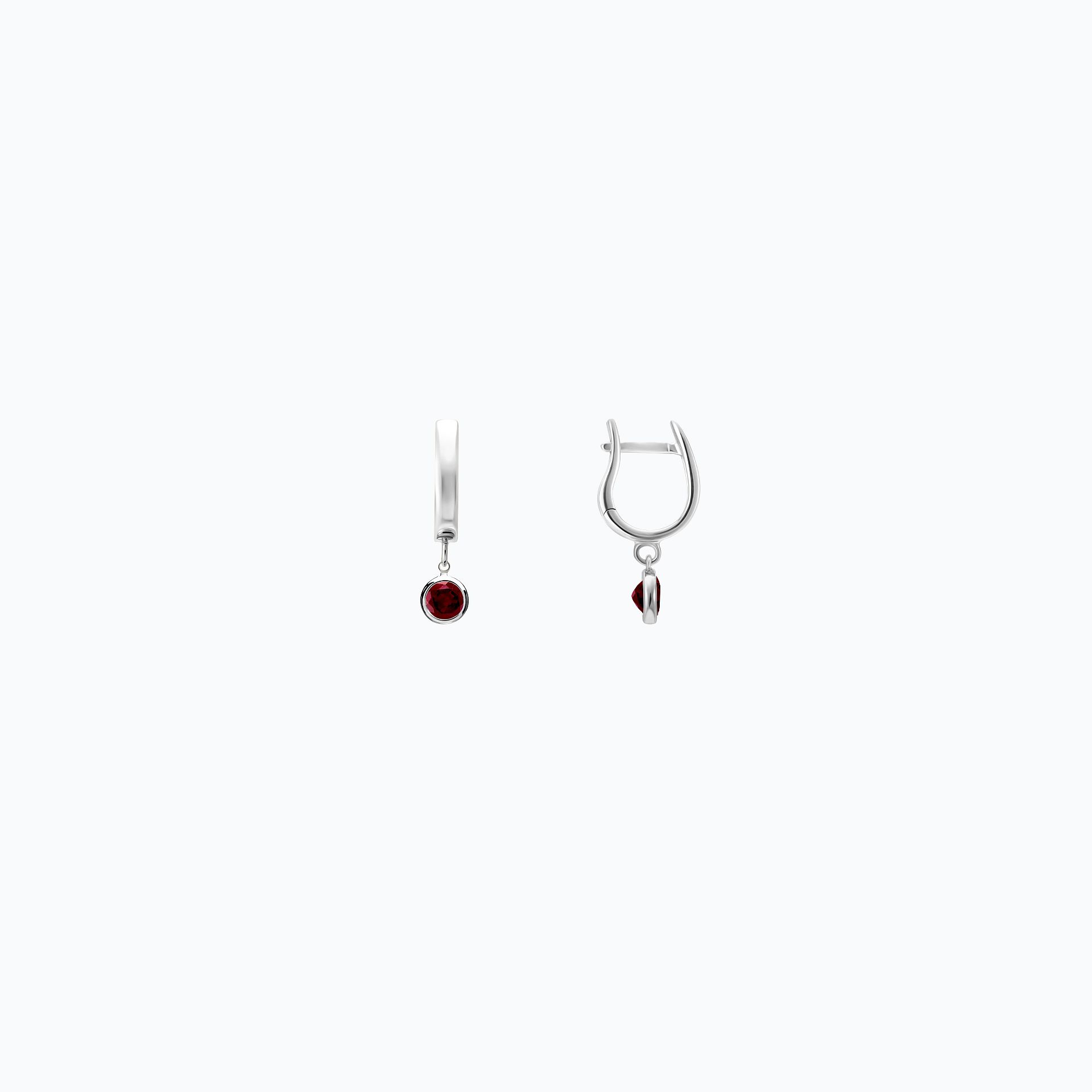 Créoles Lily Hoop Saphir 3.5 mm