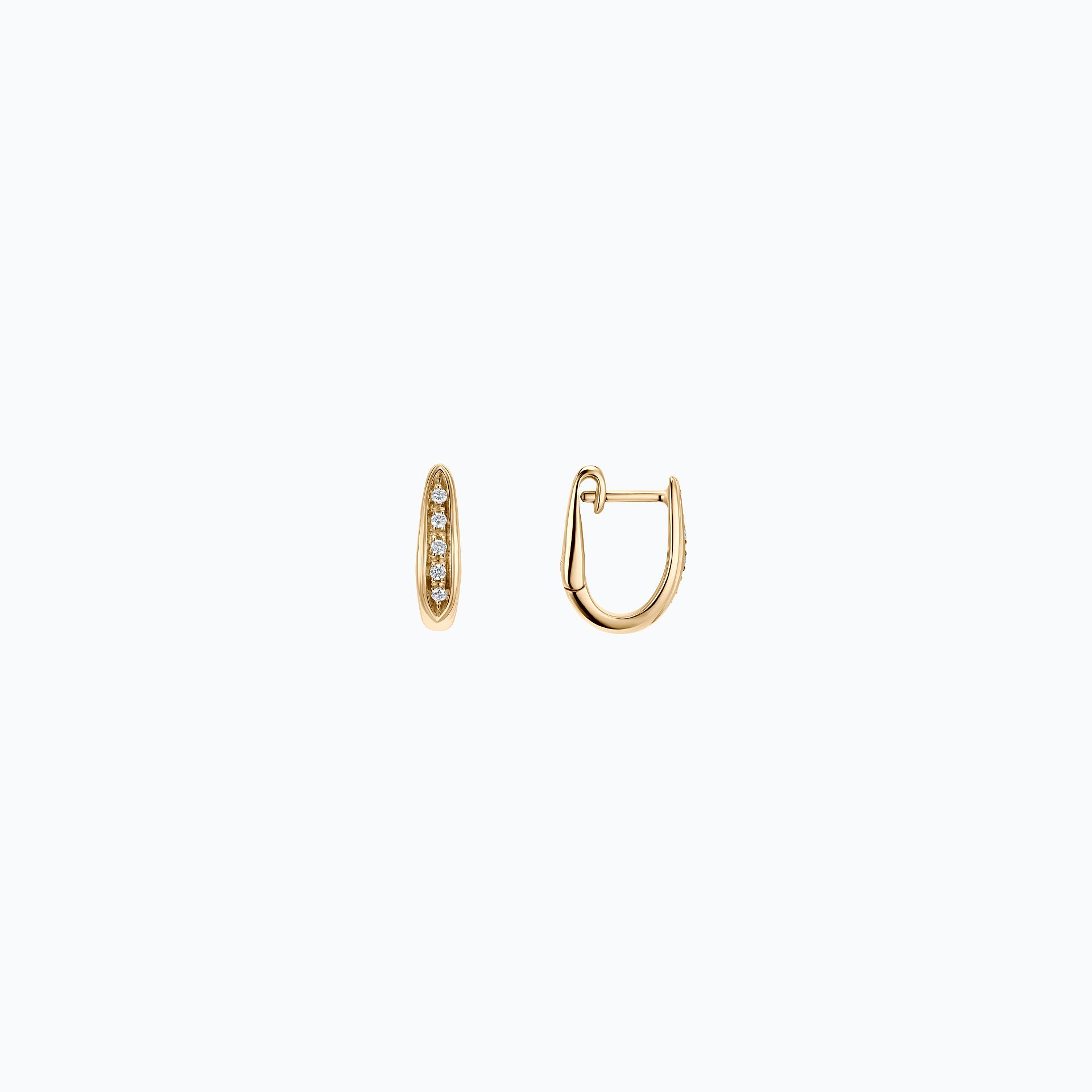 Créoles Cindy Diamant 13 mm