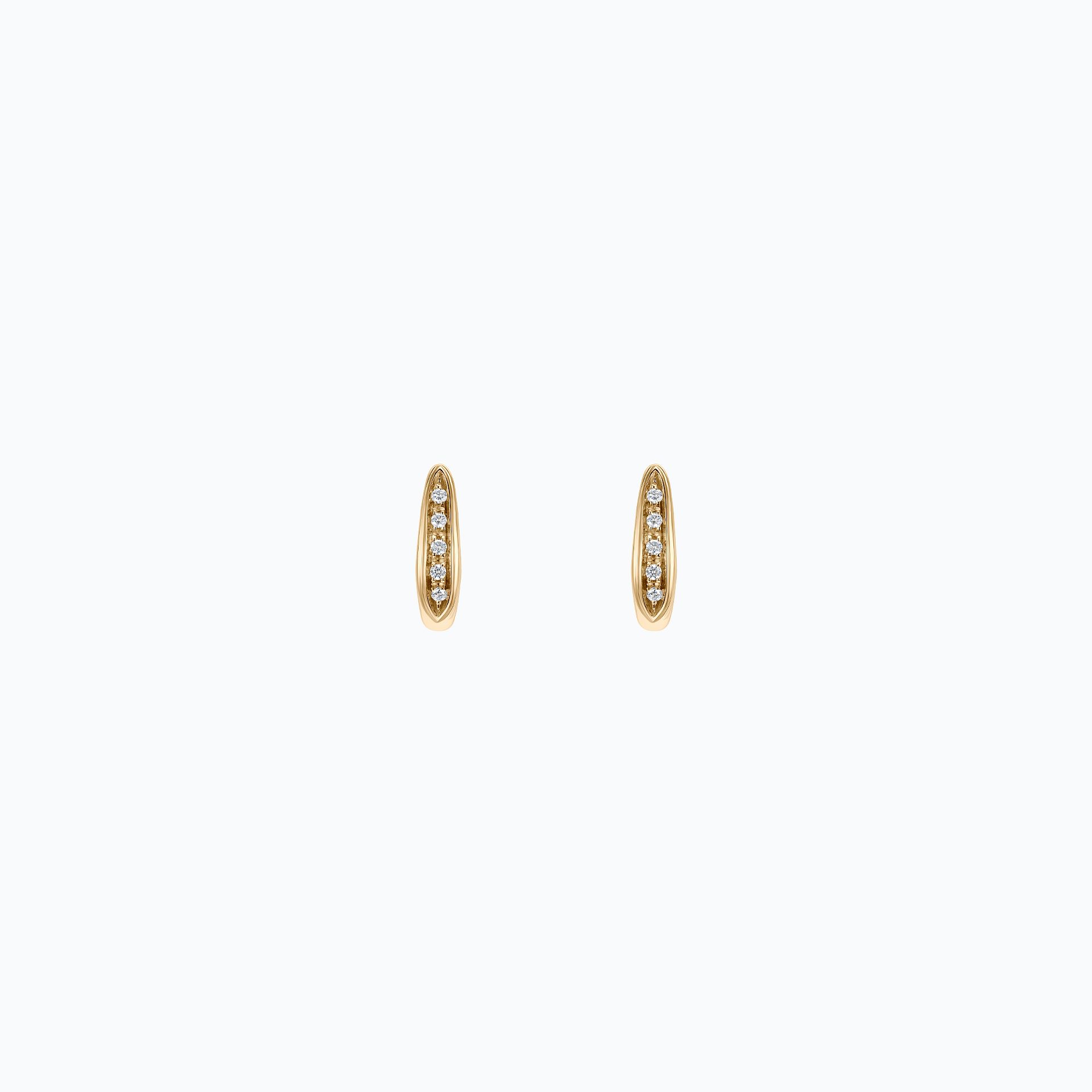 Créoles Cindy Diamant 13 mm