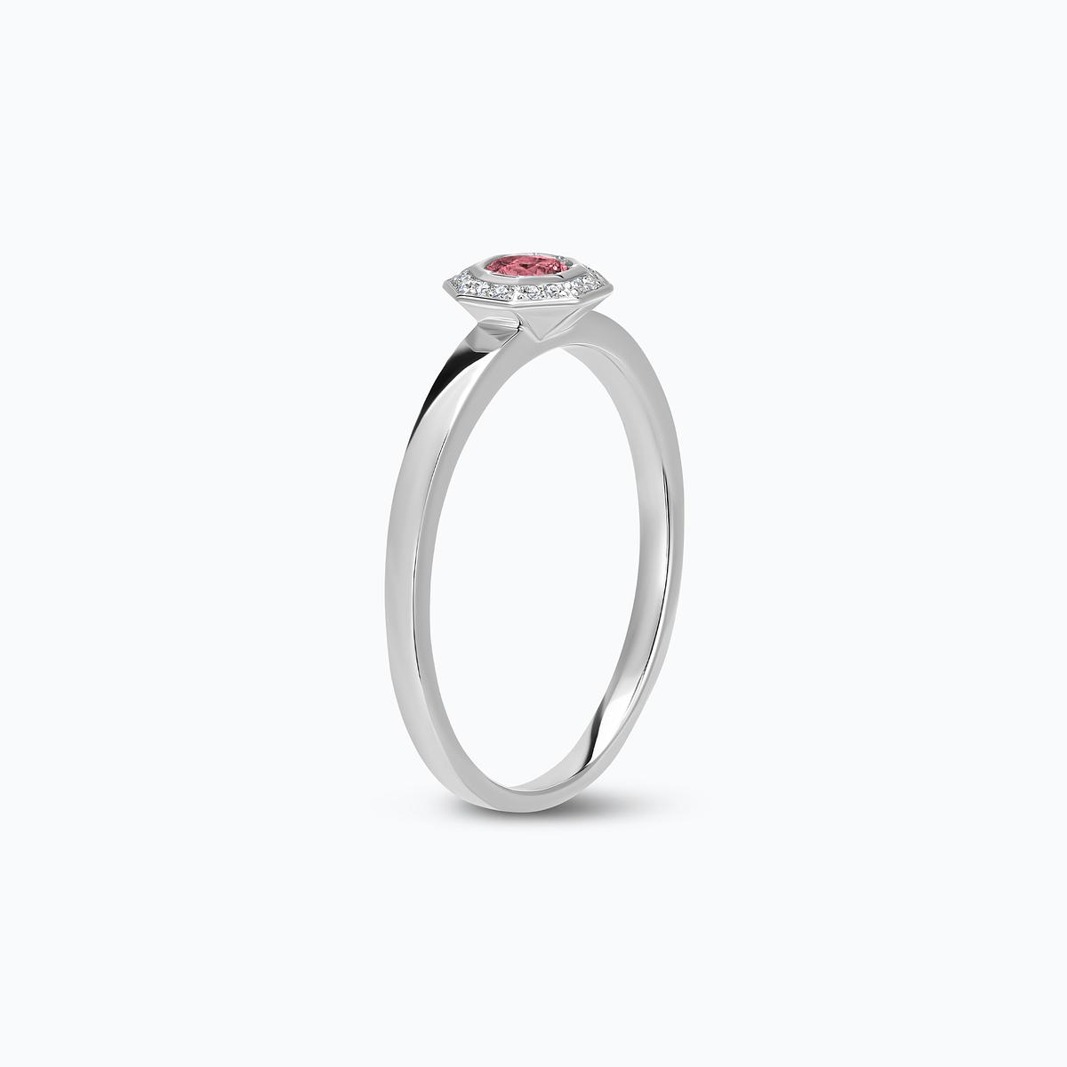 Solitaire Octogone Tourmaline