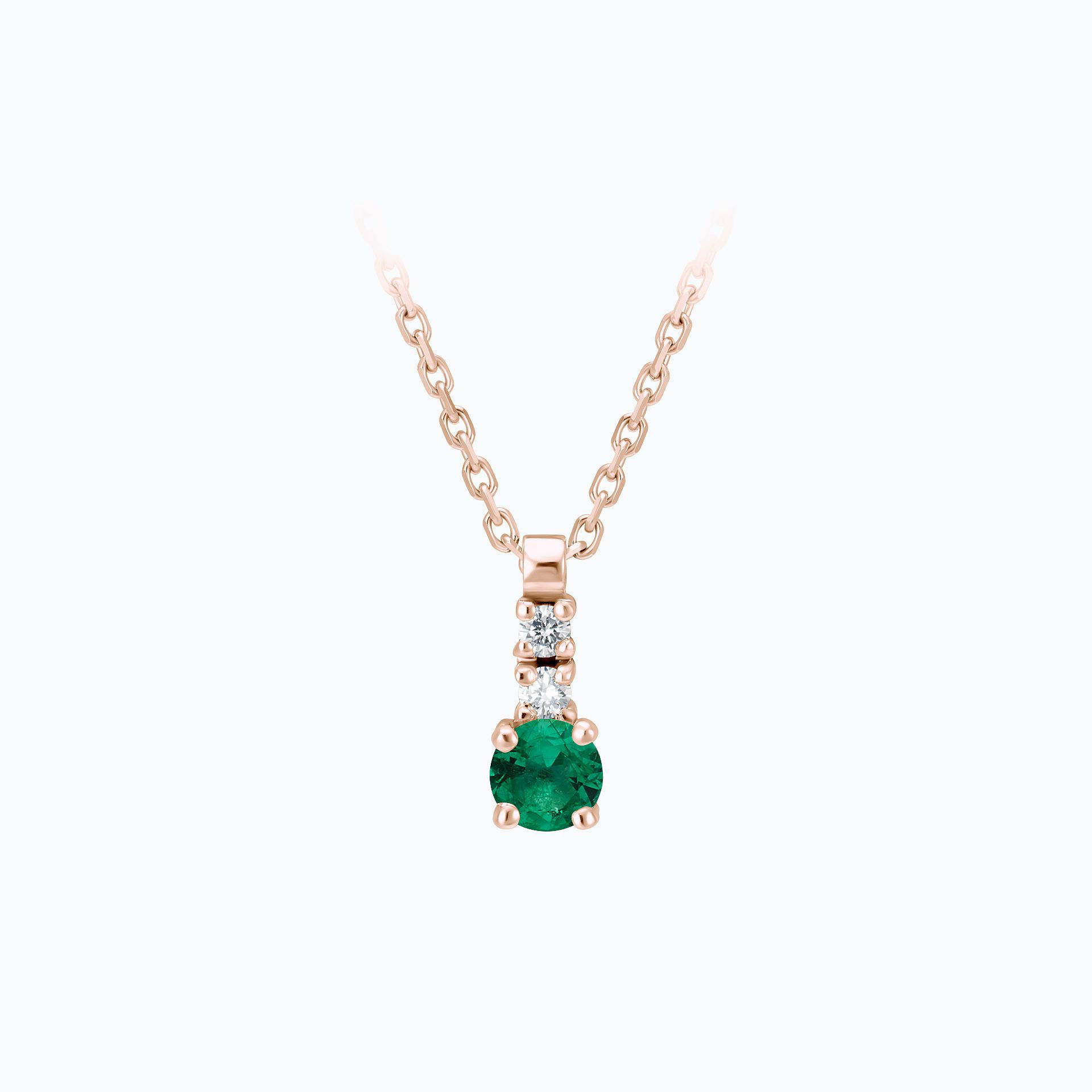 Collier Cosmos Émeraude