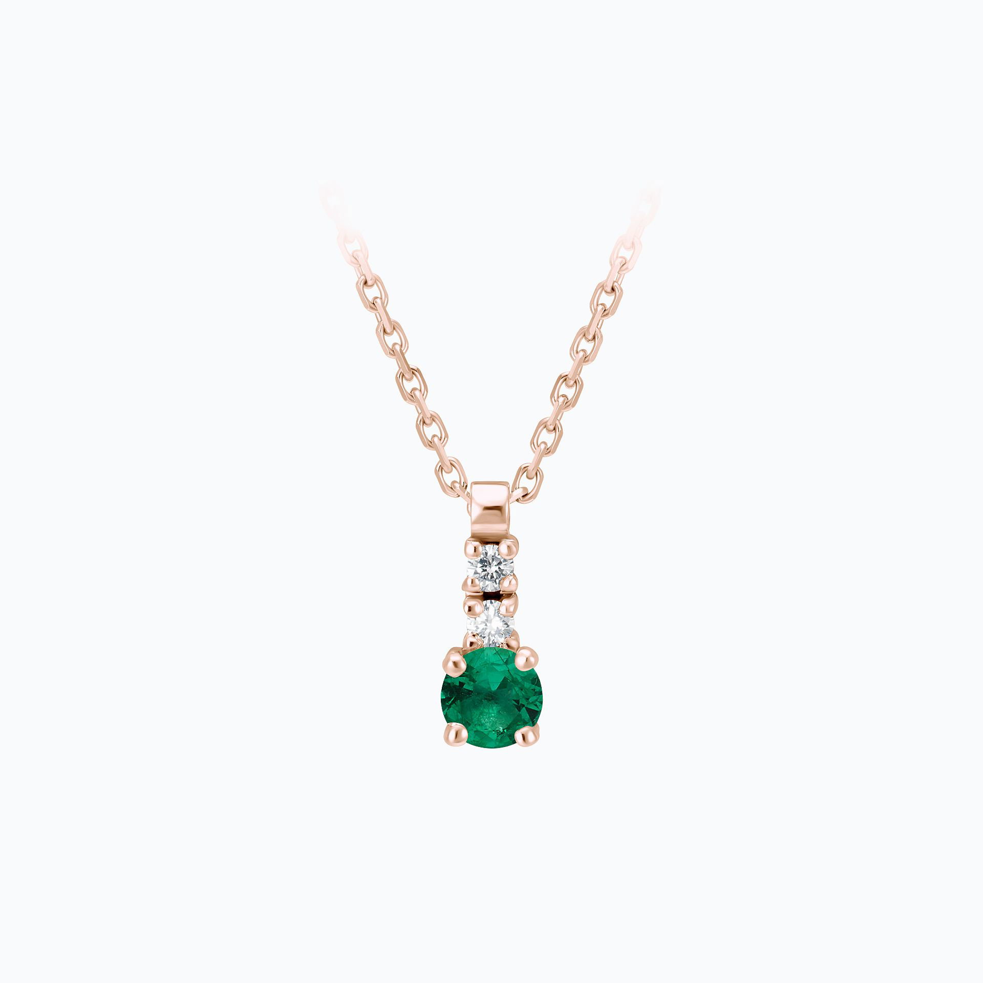 Collier Cosmos Émeraude