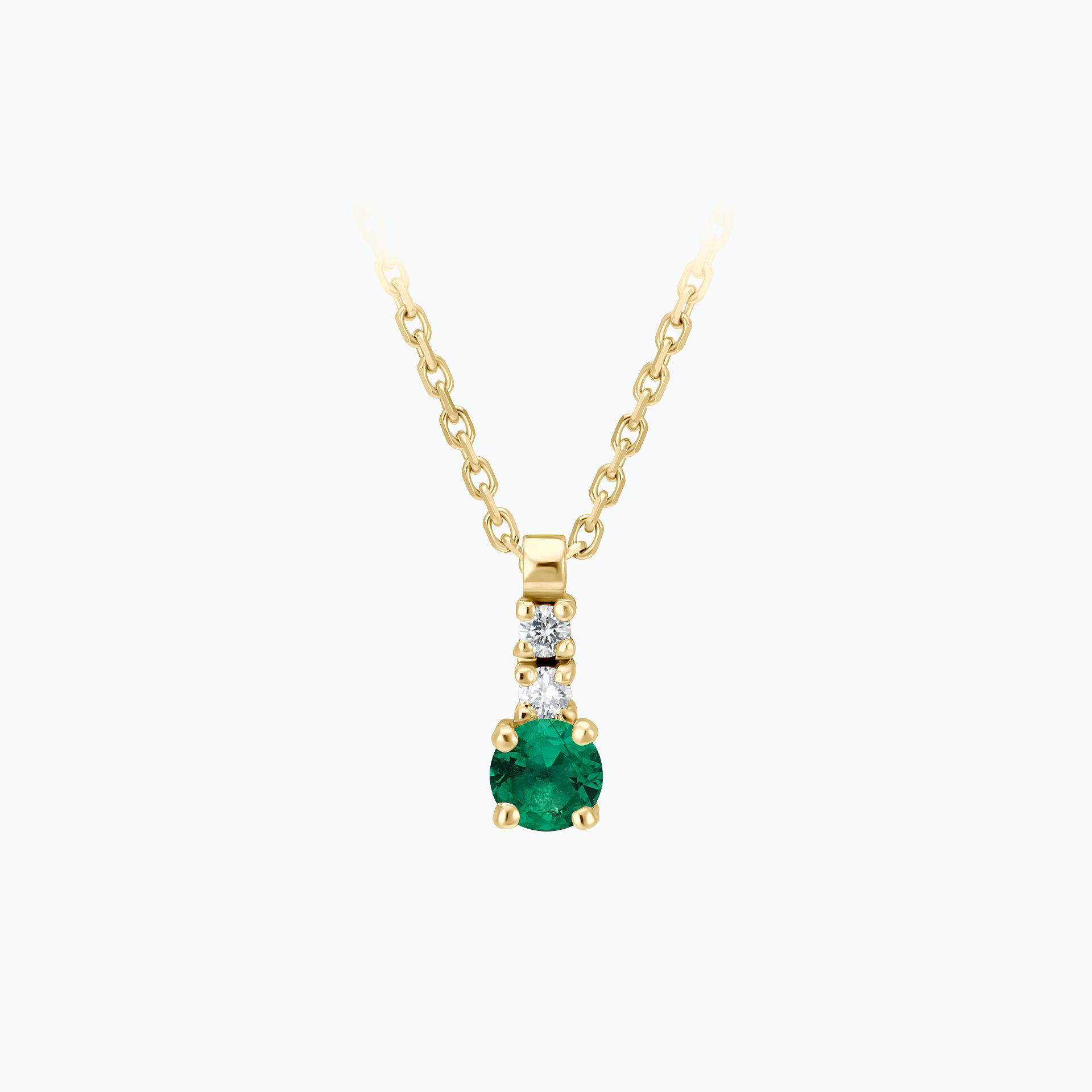 Collier Cosmos Émeraude