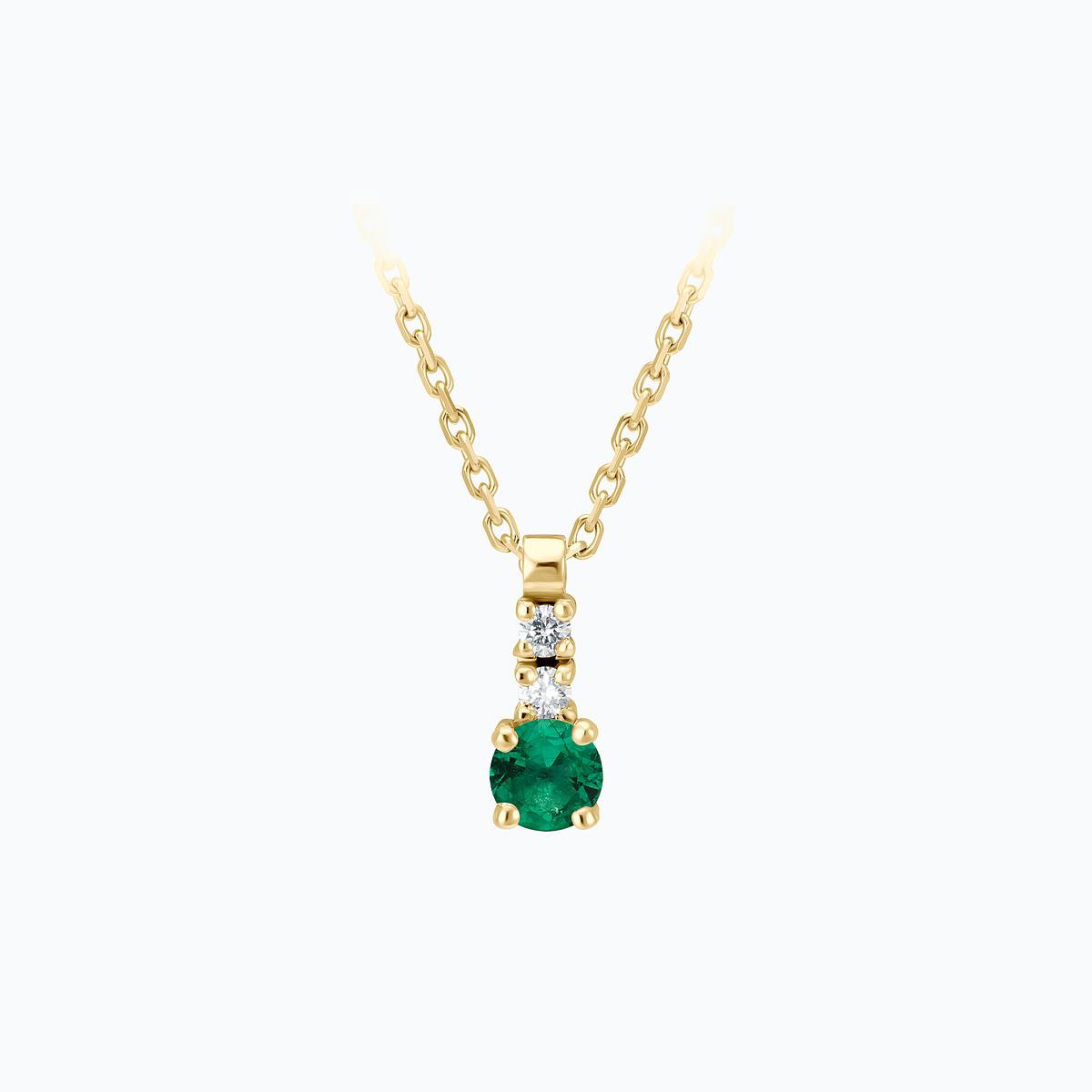 Collier Cosmos Émeraude